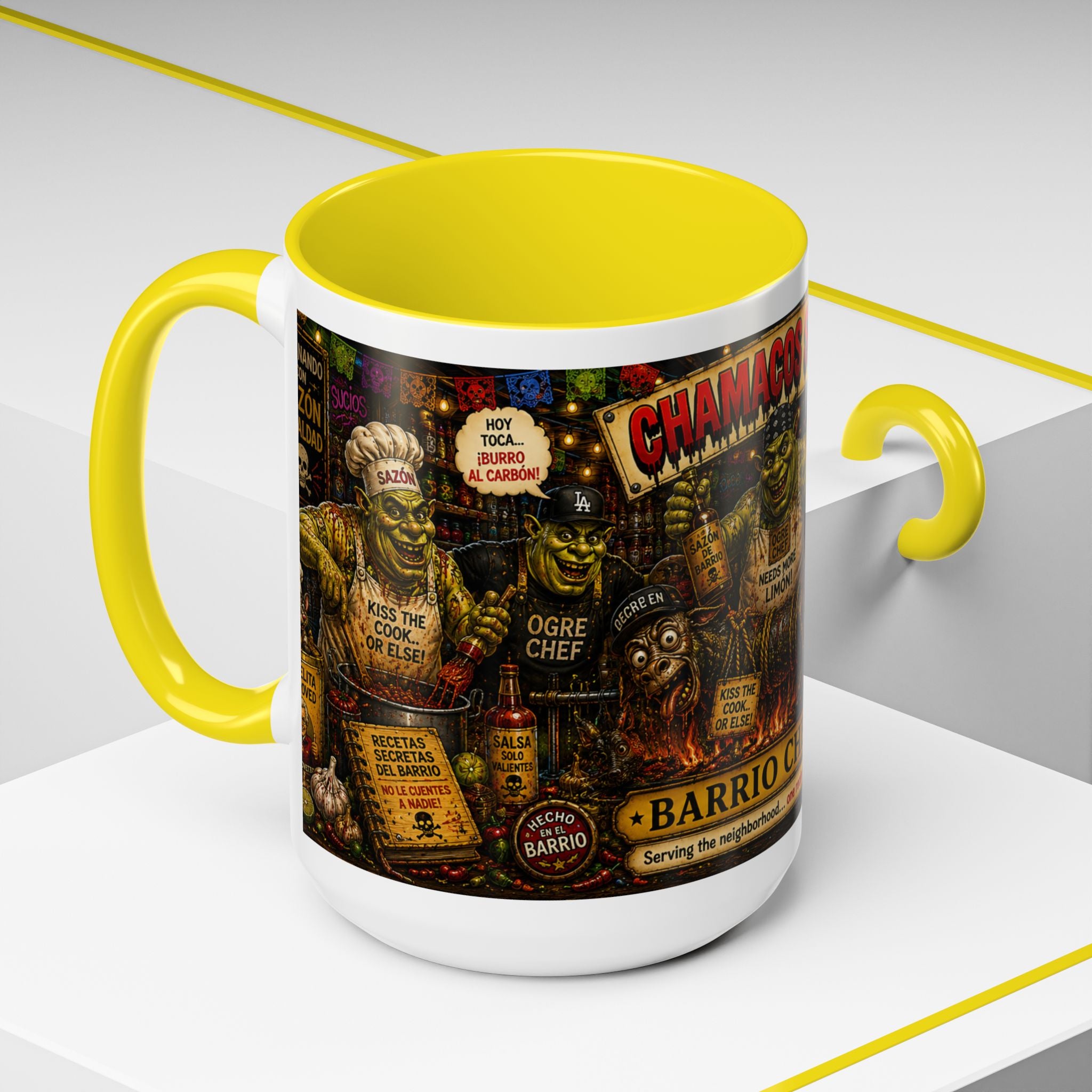 Barrio Chefs – Chamacos Sucios 11oz & 15oz Coffee Mug