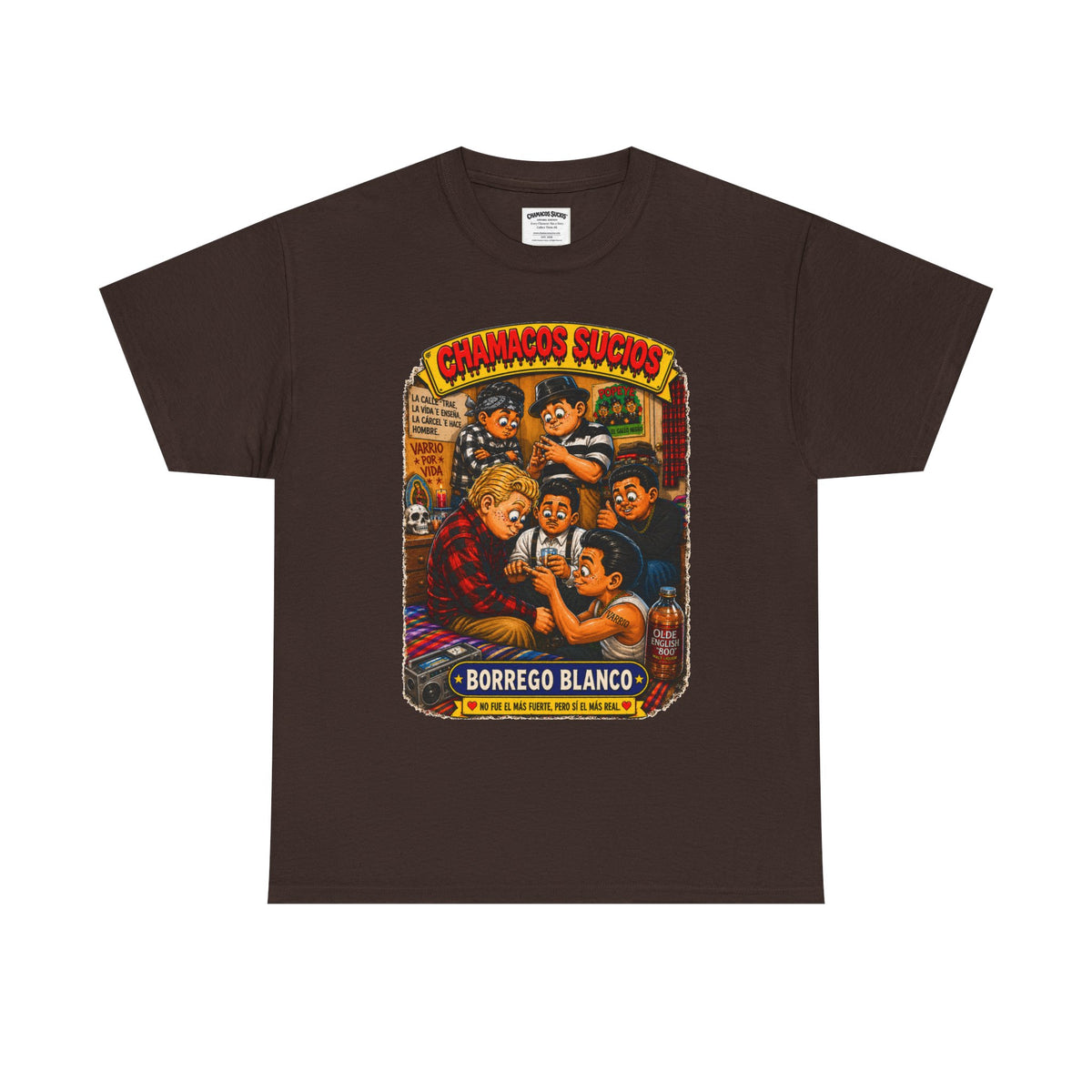 Borrego Blanco™ | Chamacos Sucios Apparel Edition
