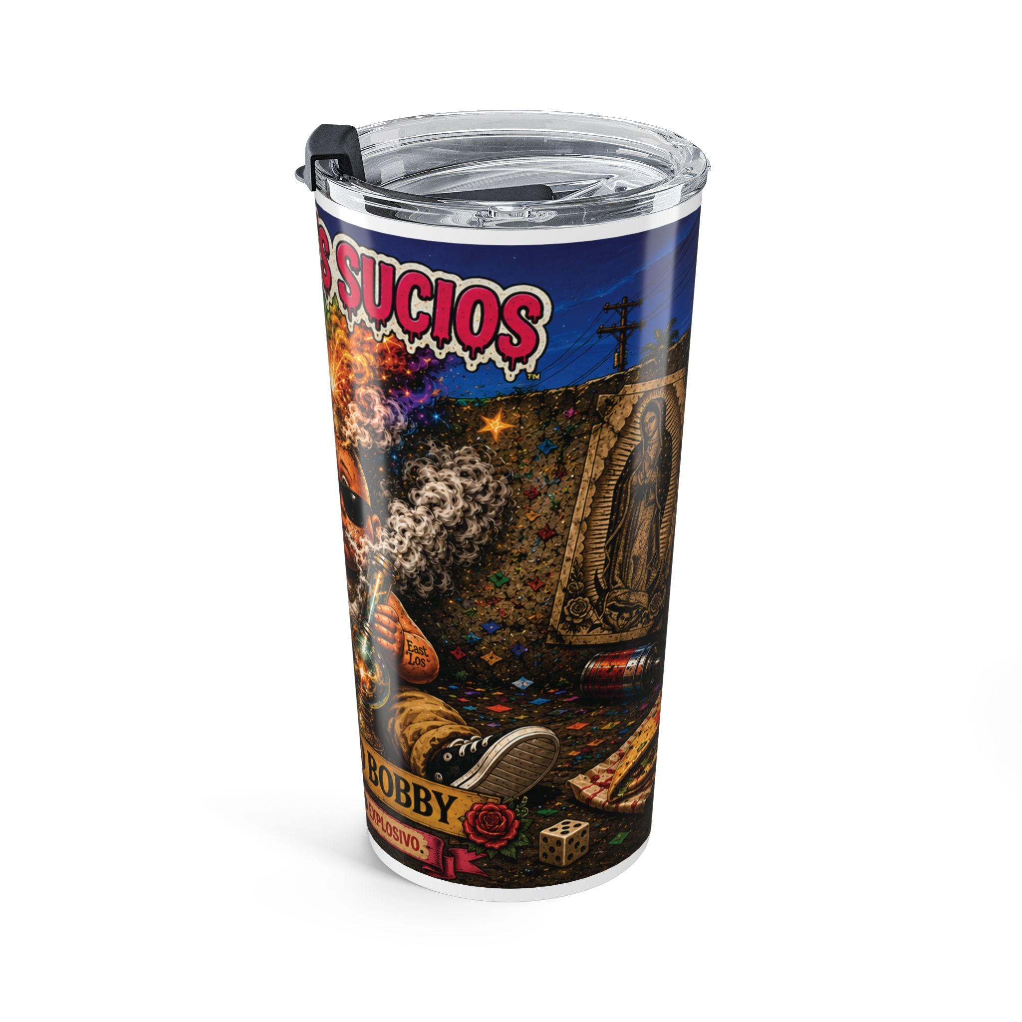Bombero Bobby™ – Chamacos Sucios 20oz Tumbler