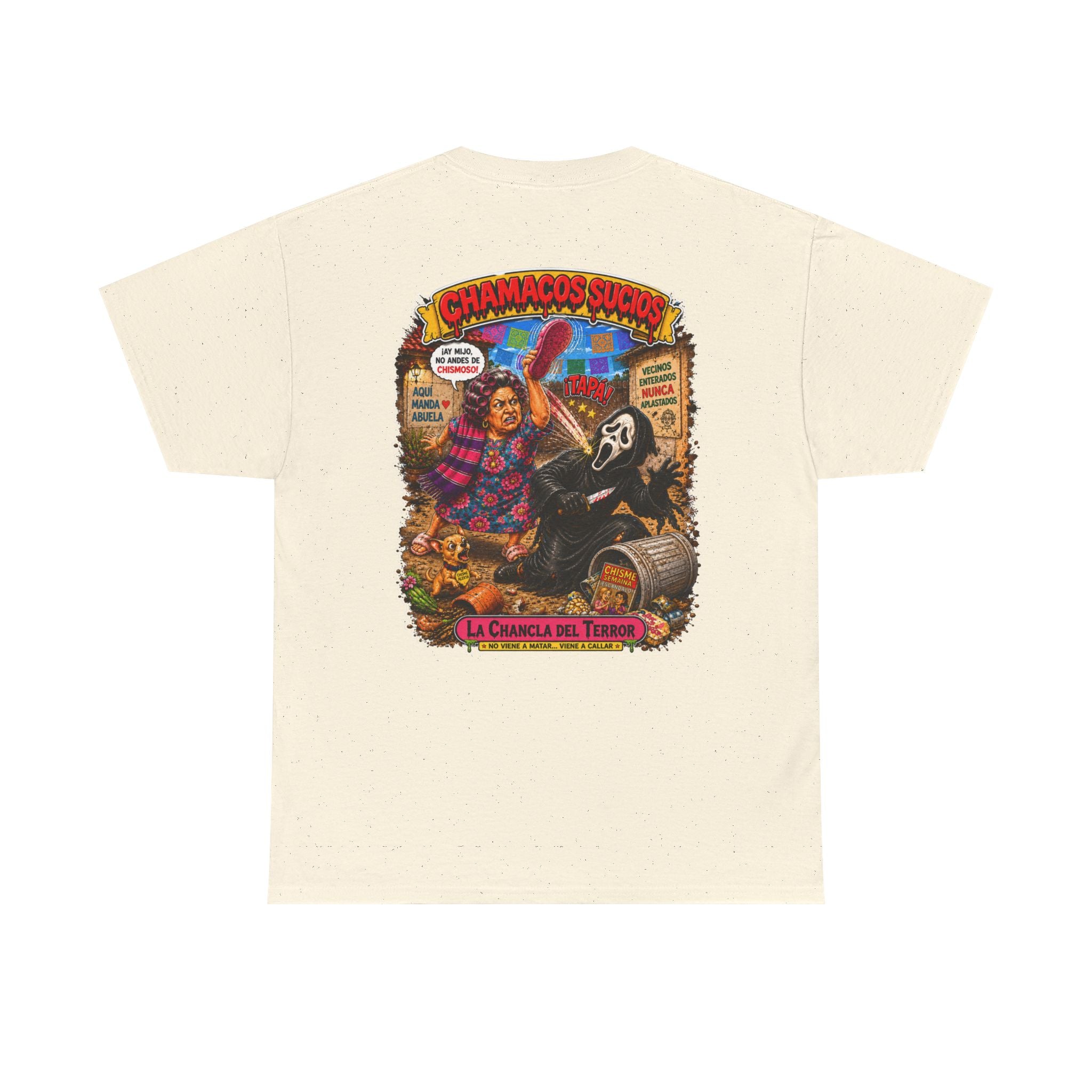 La Chancla del Terror™ | Chamacos Sucios Apparel Edition