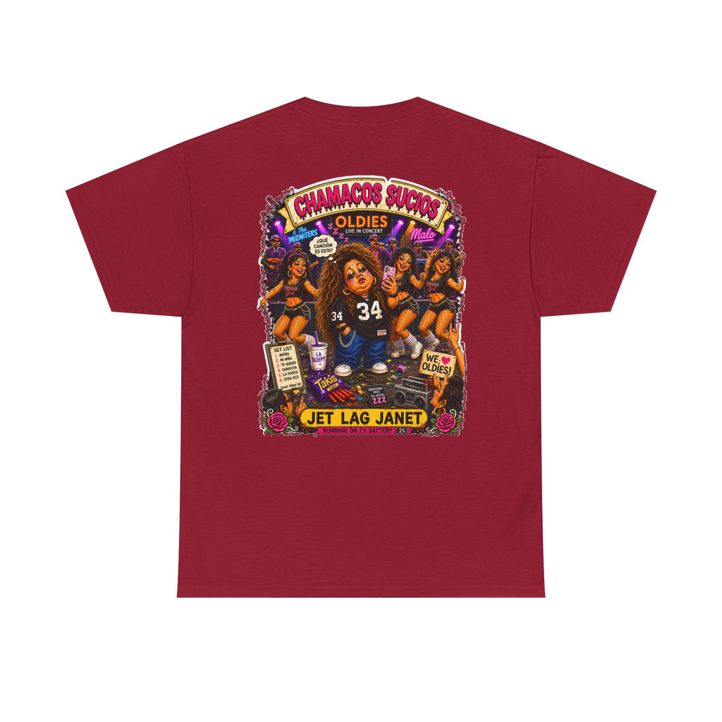 Jet Lag Janet™ | Chamacos Sucios Apparel Edition