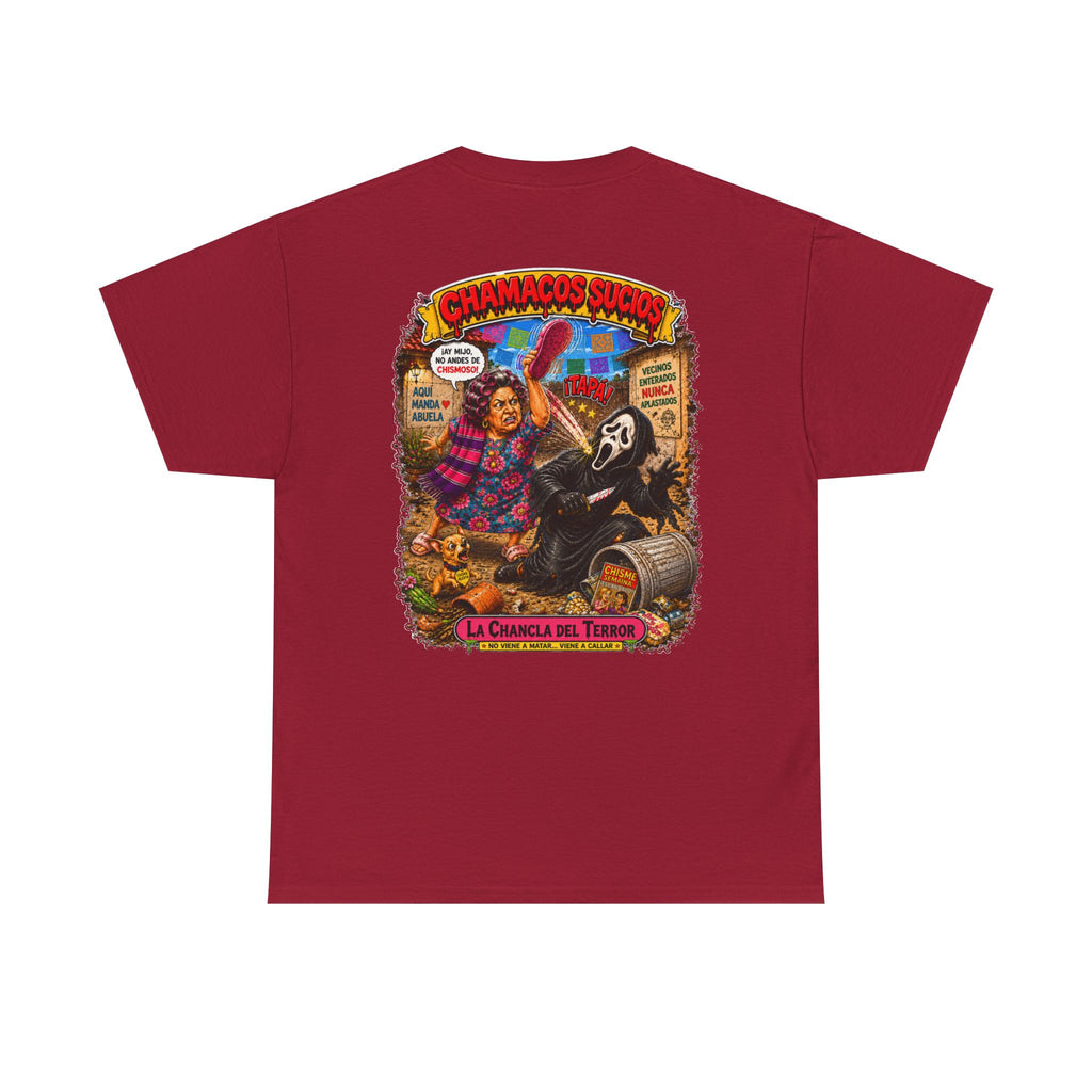 La Chancla del Terror™ | Chamacos Sucios Apparel Edition