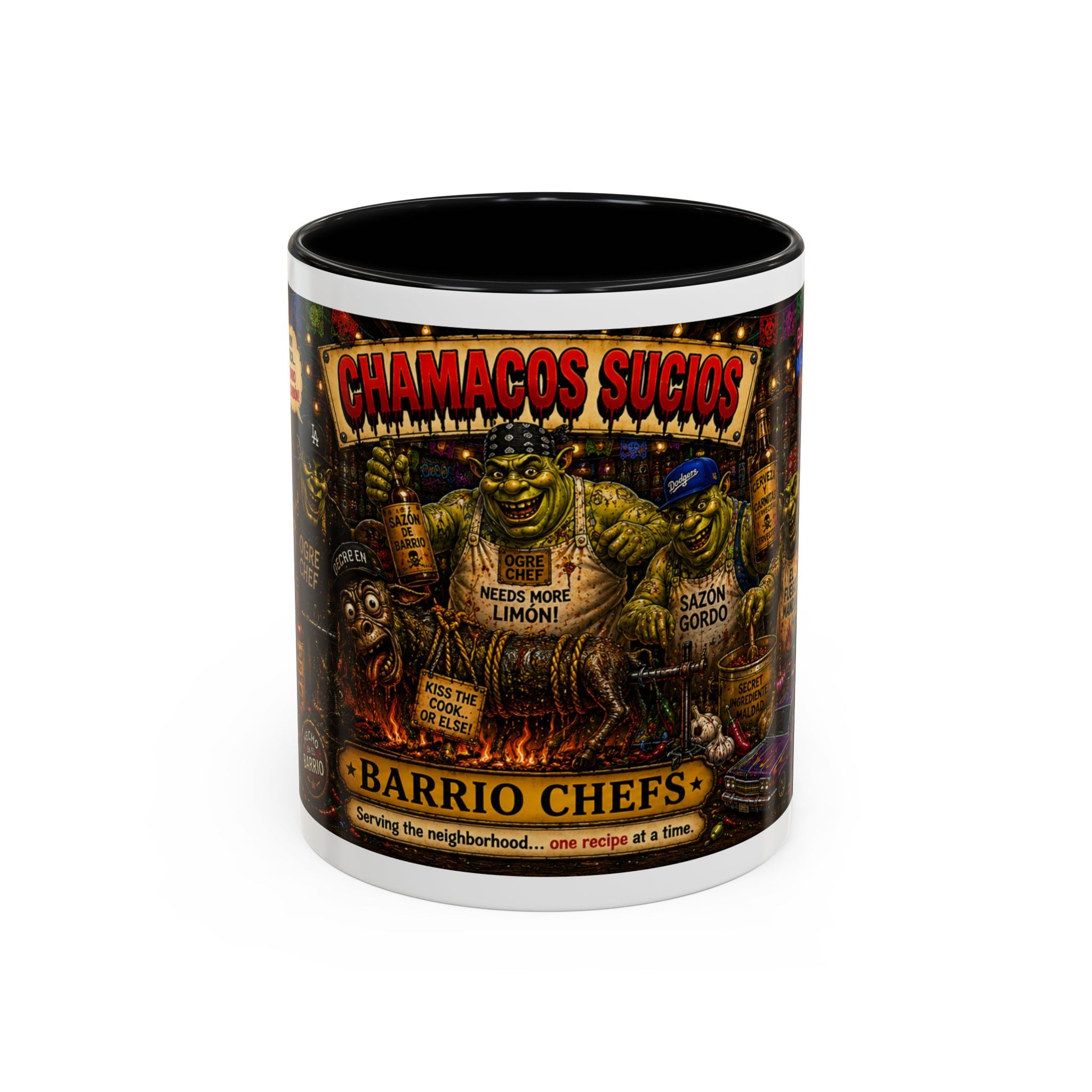 Barrio Chefs – Chamacos Sucios 11oz & 15oz Coffee Mug