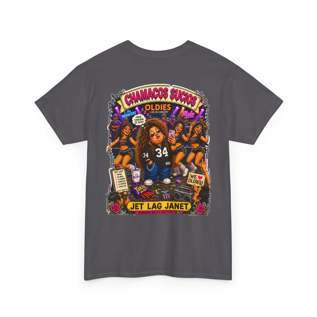 Jet Lag Janet™ | Chamacos Sucios Apparel Edition