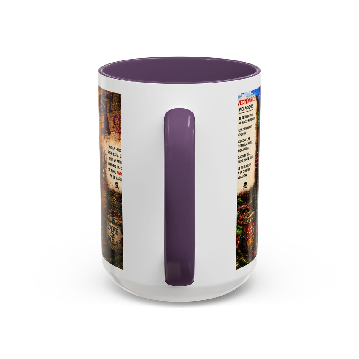 Chapulincito – El Héroe del Barrio Accent Coffee Mug (11oz & 15oz)