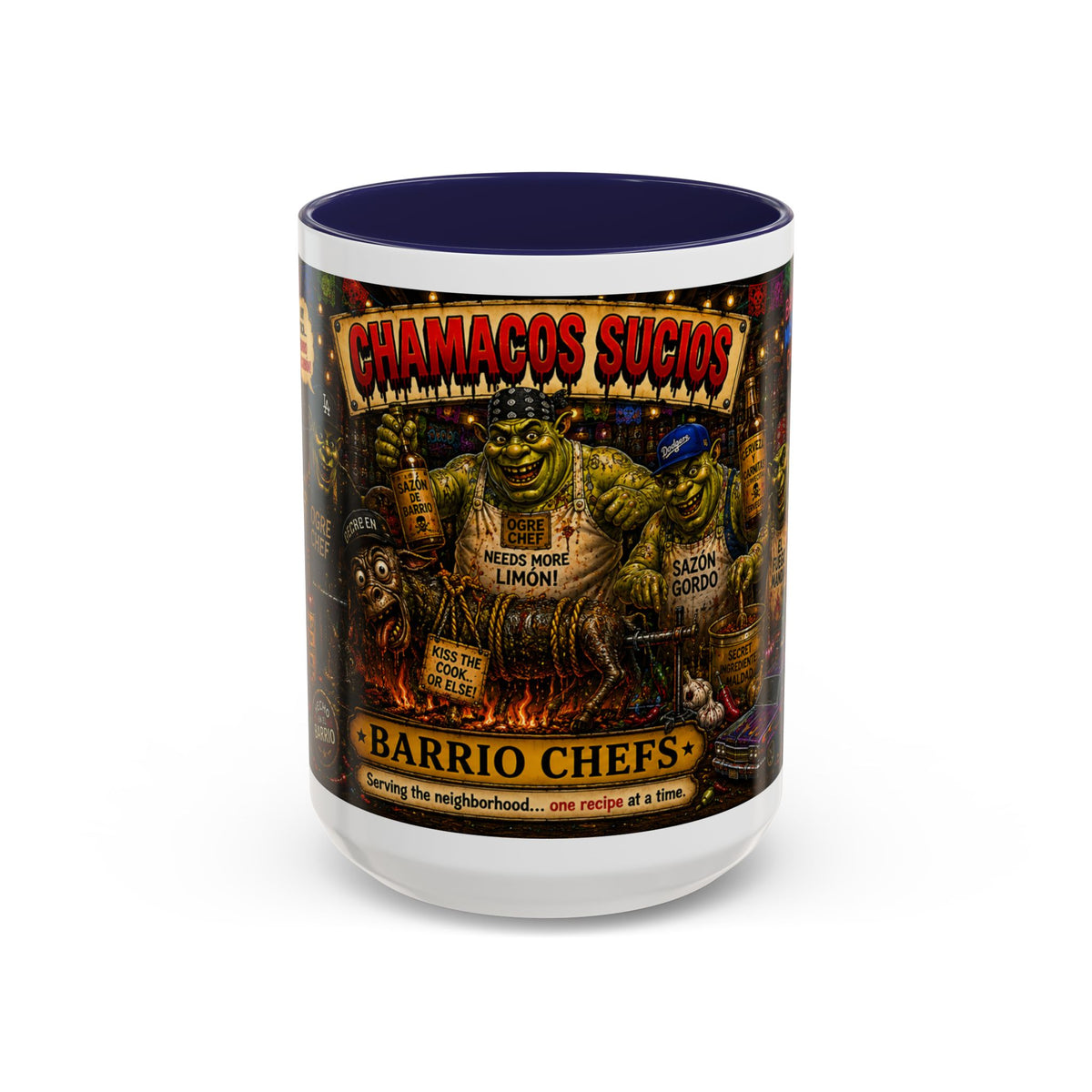 Barrio Chefs – Chamacos Sucios 11oz & 15oz Coffee Mug