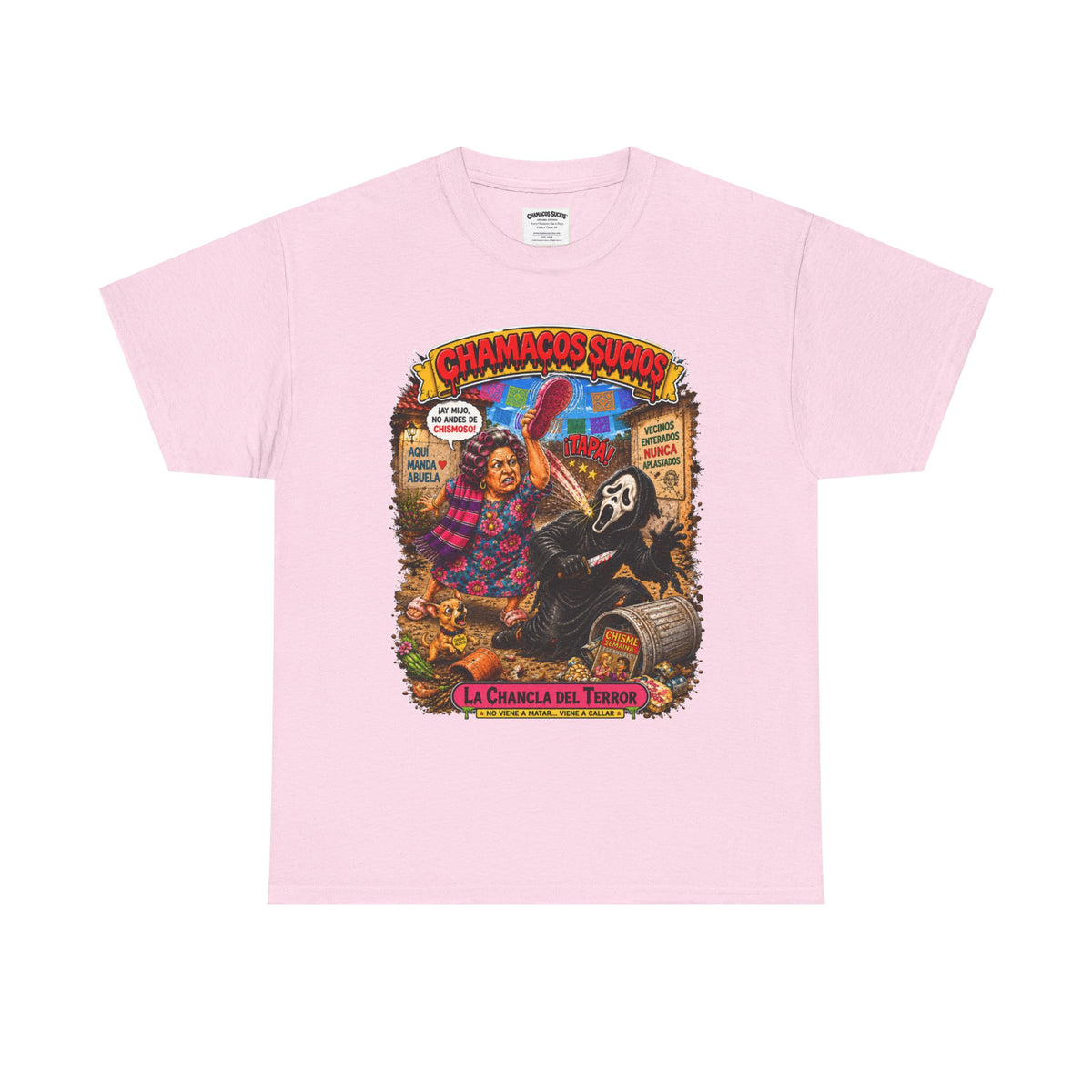 La Chancla del Terror™ | Chamacos Sucios Apparel Edition