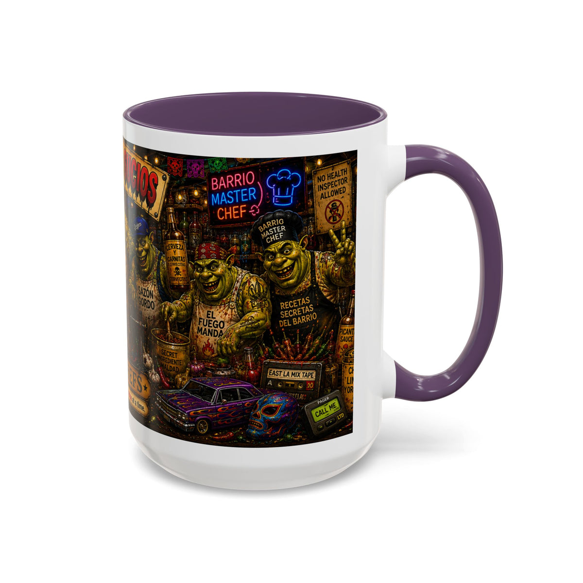 Barrio Chefs – Chamacos Sucios 11oz & 15oz Coffee Mug