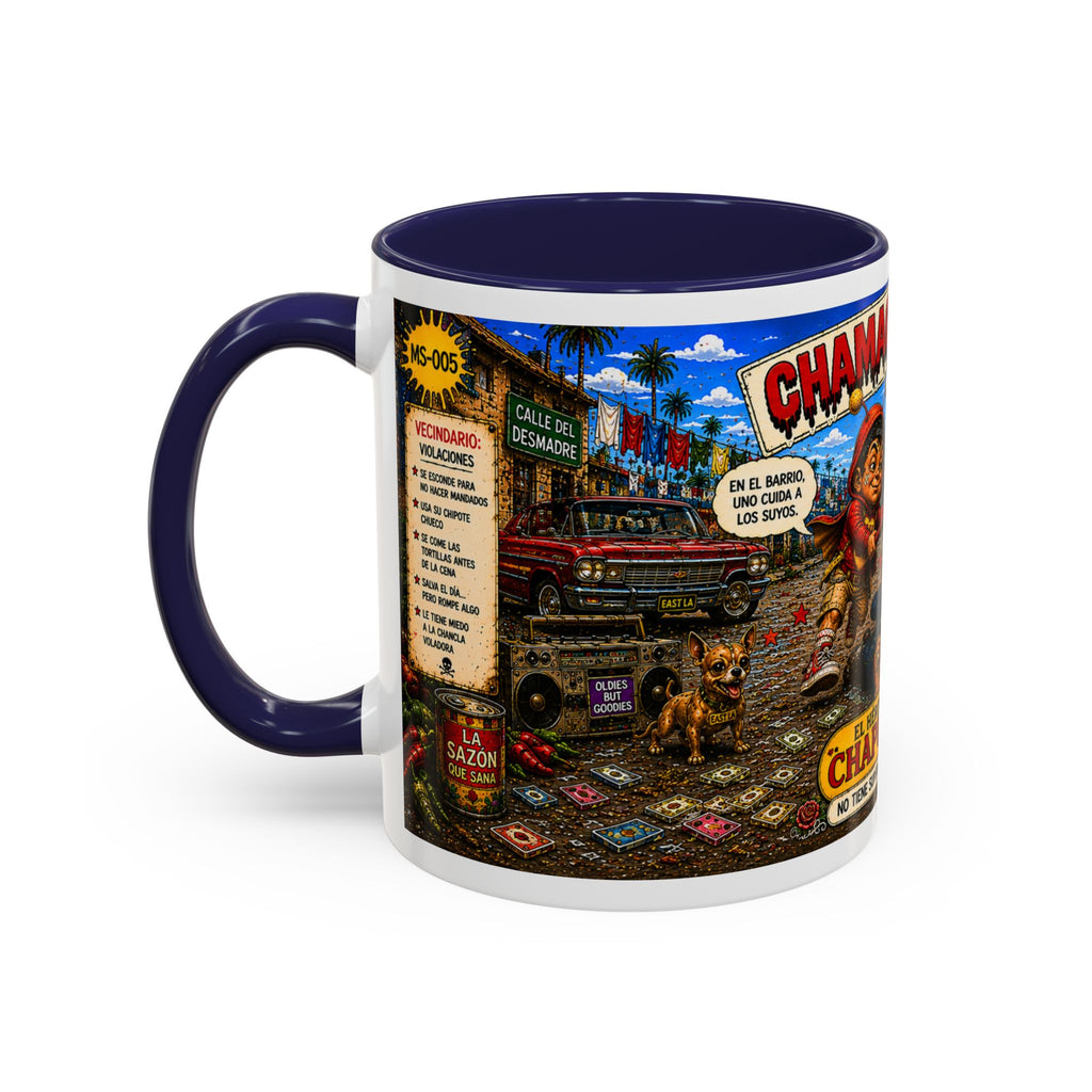 Chapulincito – El Héroe del Barrio Accent Coffee Mug (11oz & 15oz)