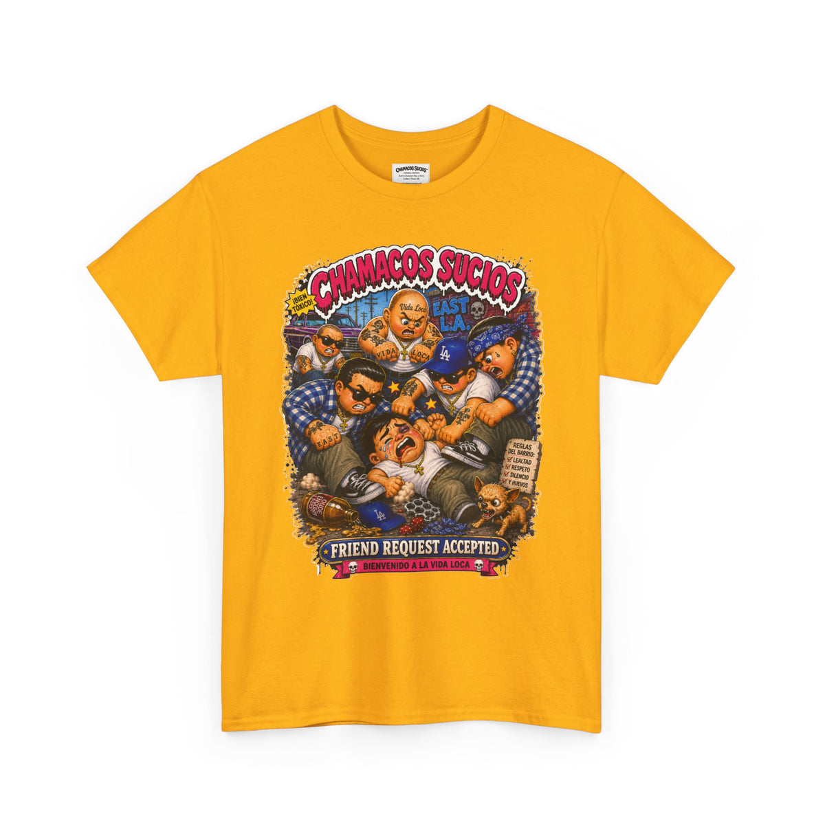 Friend Request Accepted™ | Chamacos Sucios Apparel Edition
