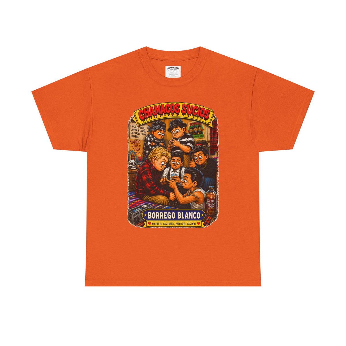 Borrego Blanco™ | Chamacos Sucios Apparel Edition