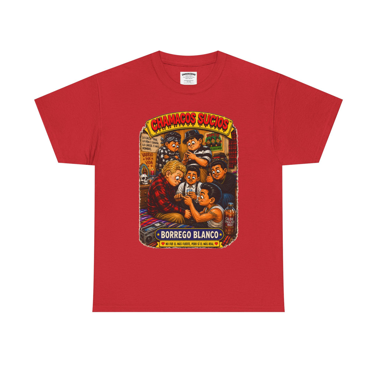 Borrego Blanco™ | Chamacos Sucios Apparel Edition