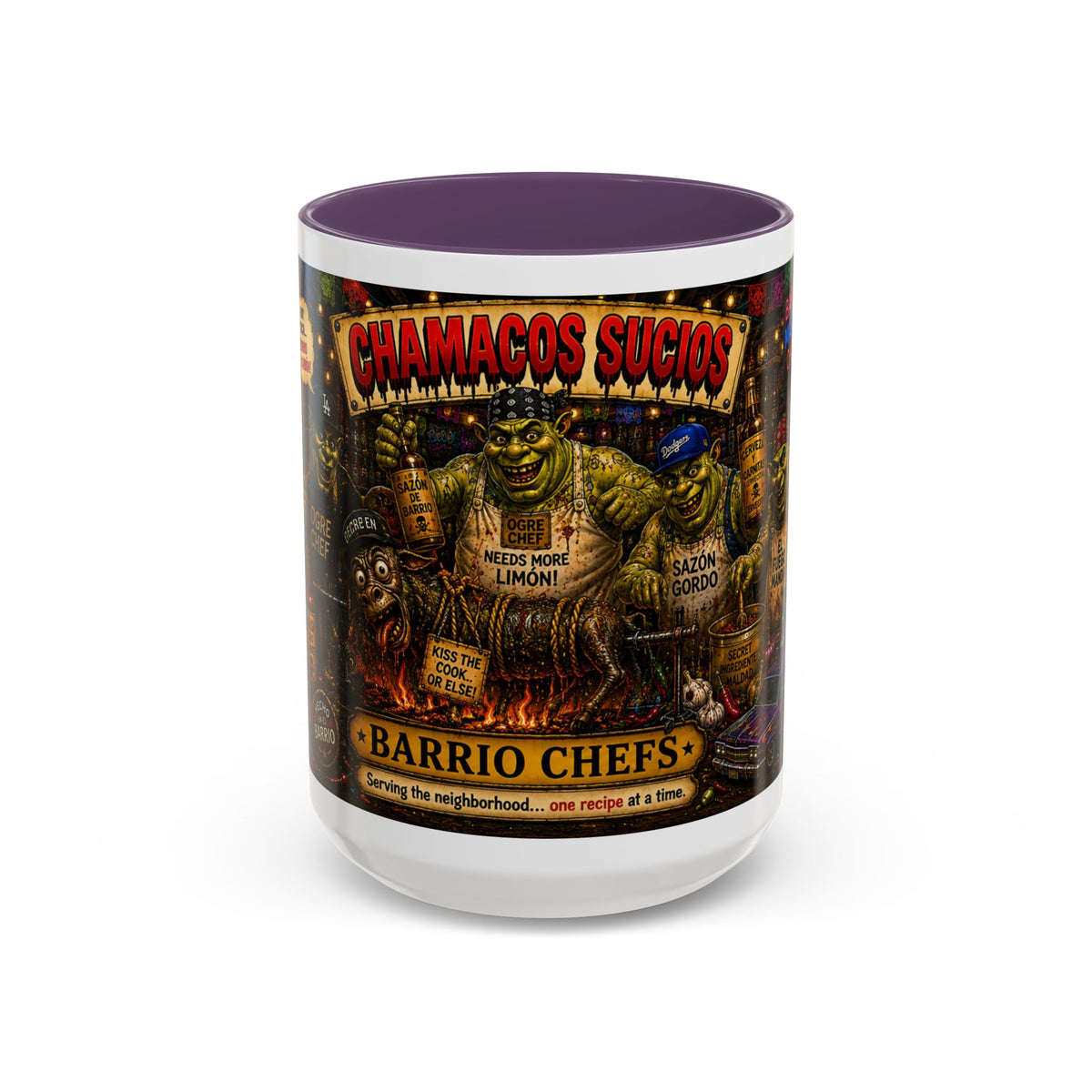 Barrio Chefs – Chamacos Sucios 11oz & 15oz Coffee Mug