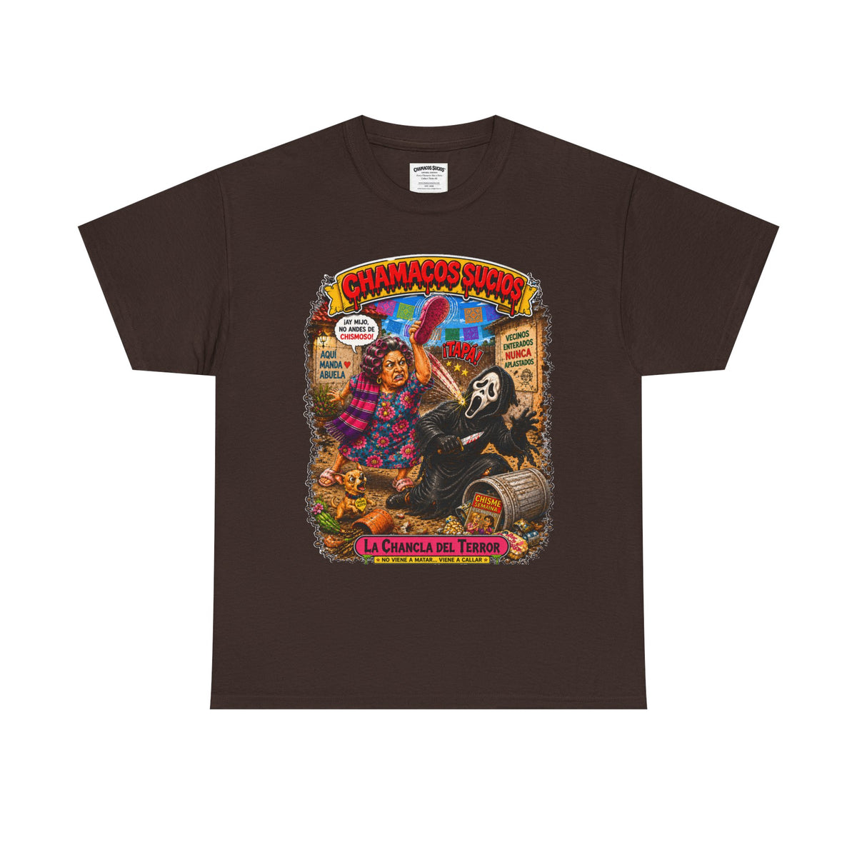 La Chancla del Terror™ | Chamacos Sucios Apparel Edition