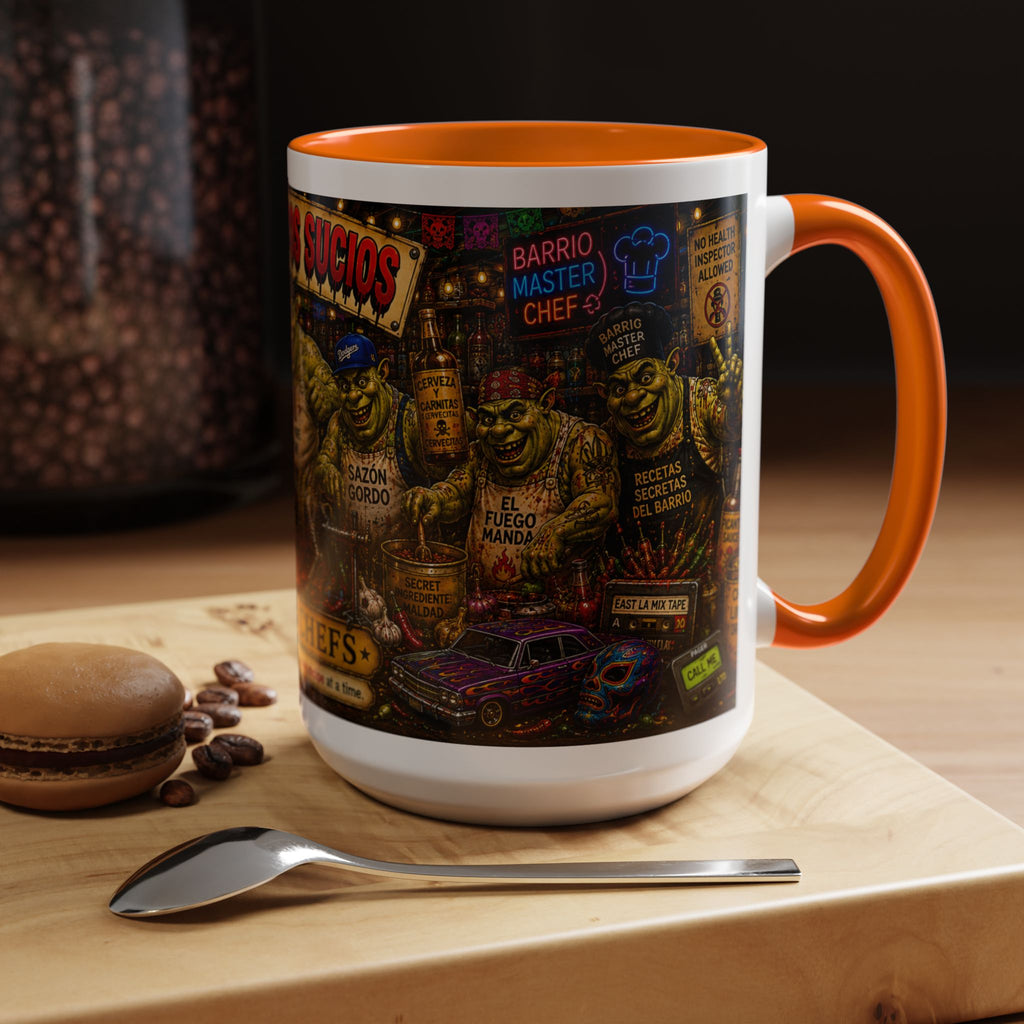 Barrio Chefs – Chamacos Sucios 11oz & 15oz Coffee Mug