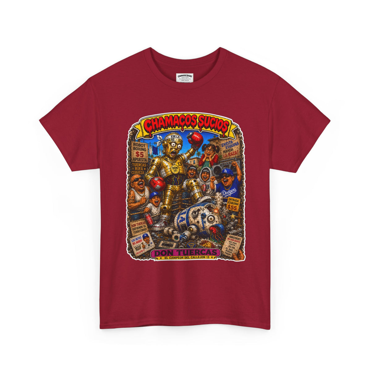 Don Tuercas™ | Chamacos Sucios Apparel Edition