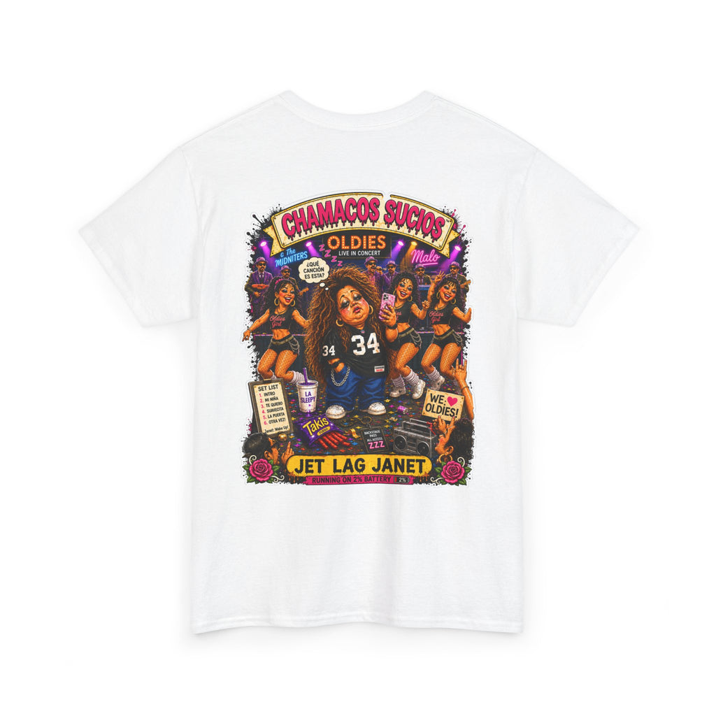 Jet Lag Janet™ | Chamacos Sucios Apparel Edition
