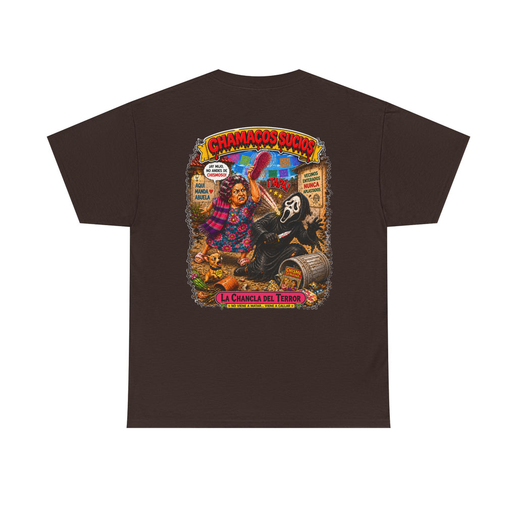 La Chancla del Terror™ | Chamacos Sucios Apparel Edition