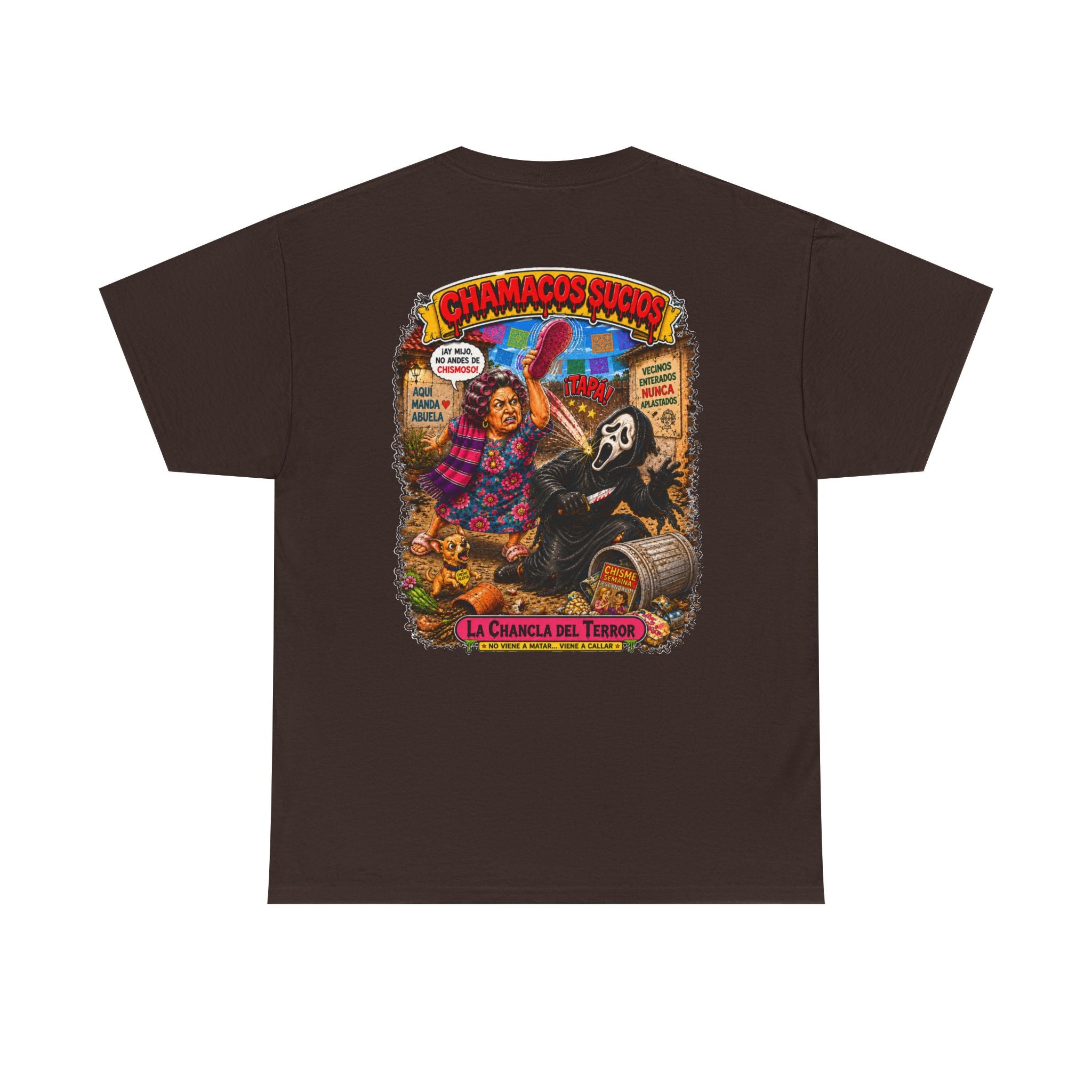 La Chancla del Terror™ | Chamacos Sucios Apparel Edition