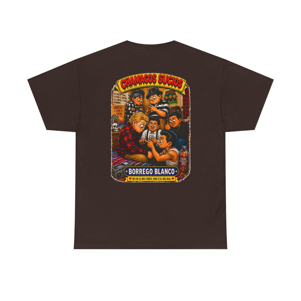 Borrego Blanco™ | Chamacos Sucios Apparel Edition