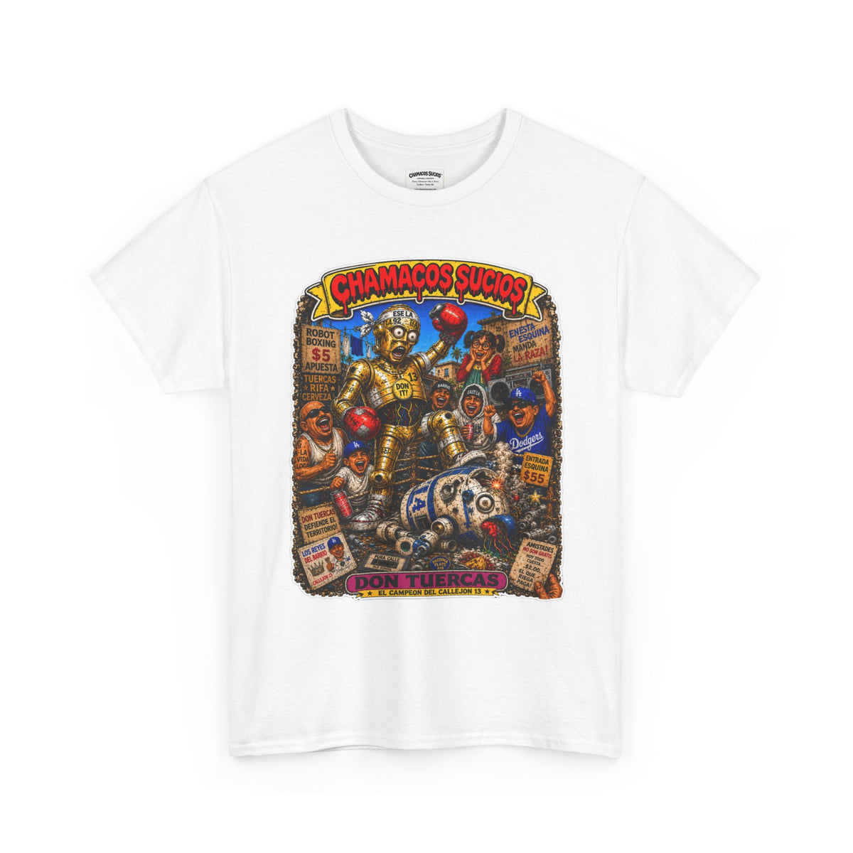 Don Tuercas™ | Chamacos Sucios Apparel Edition