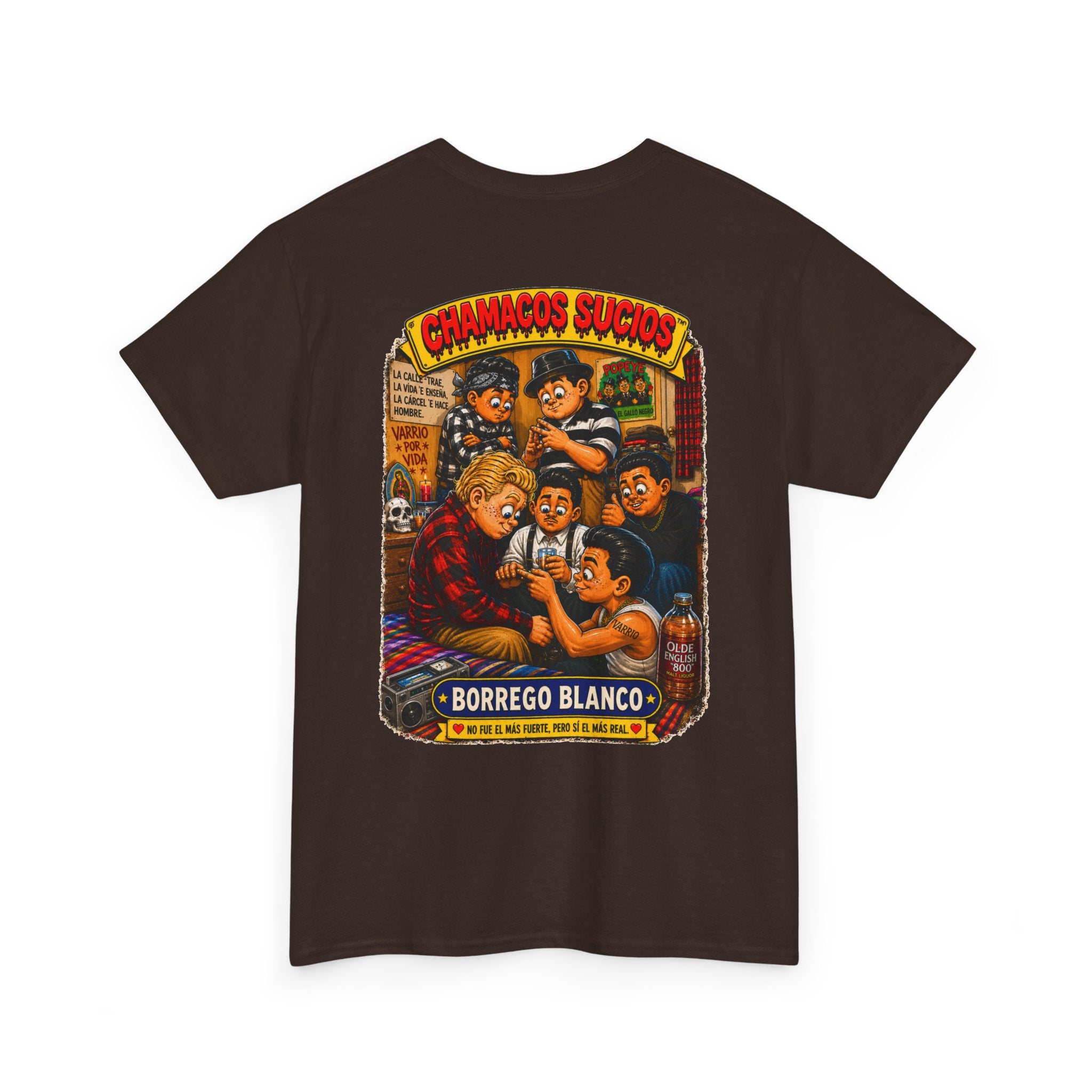 Borrego Blanco™ | Chamacos Sucios Apparel Edition