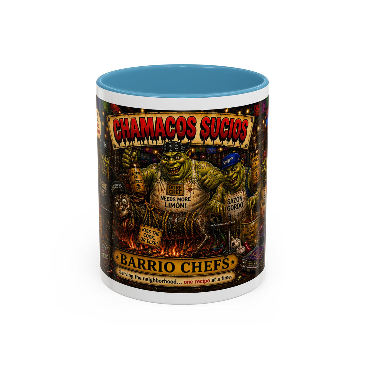 Barrio Chefs – Chamacos Sucios 11oz & 15oz Coffee Mug