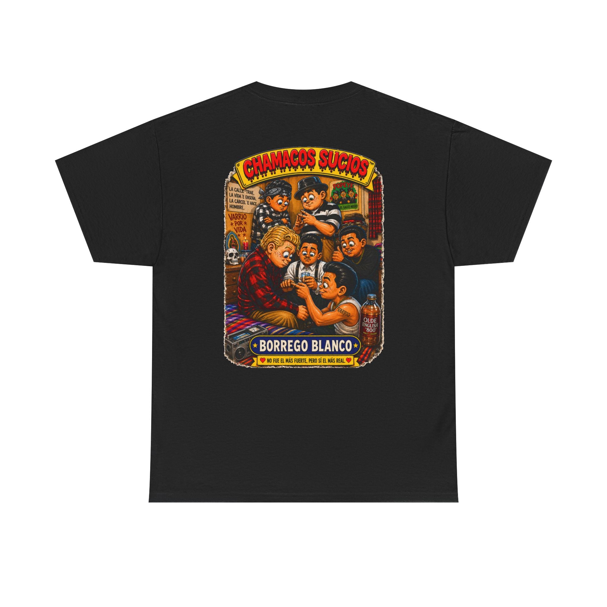 Borrego Blanco™ | Chamacos Sucios Apparel Edition