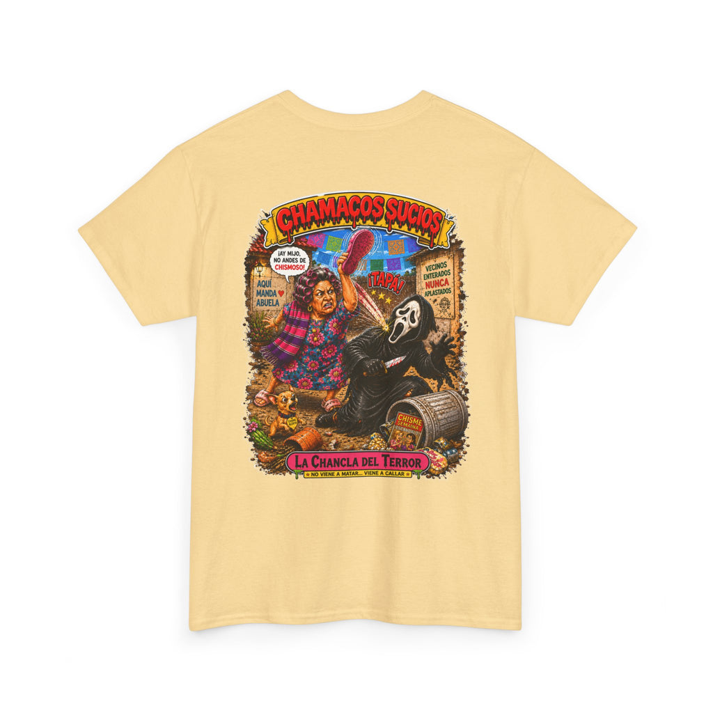 La Chancla del Terror™ | Chamacos Sucios Apparel Edition