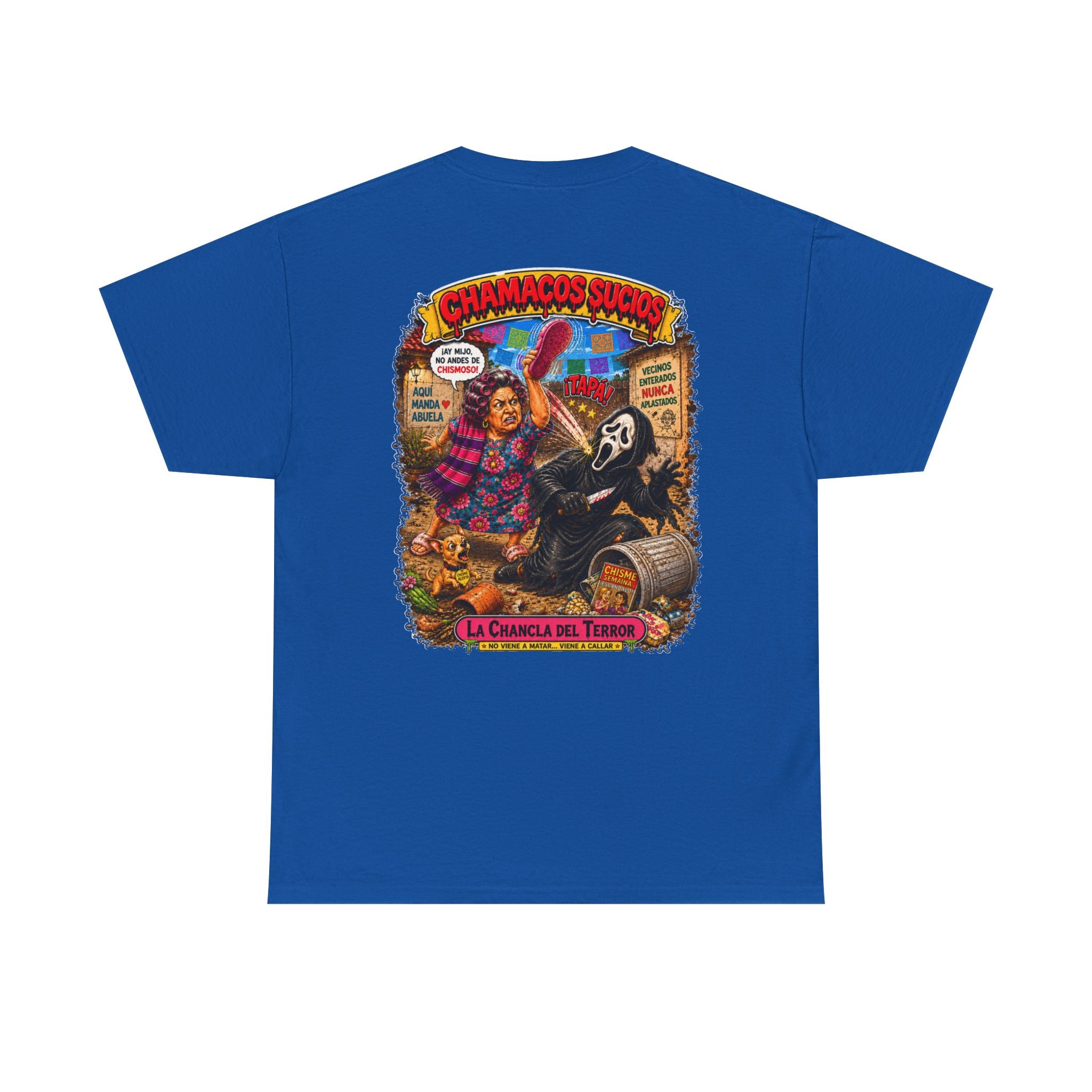 La Chancla del Terror™ | Chamacos Sucios Apparel Edition