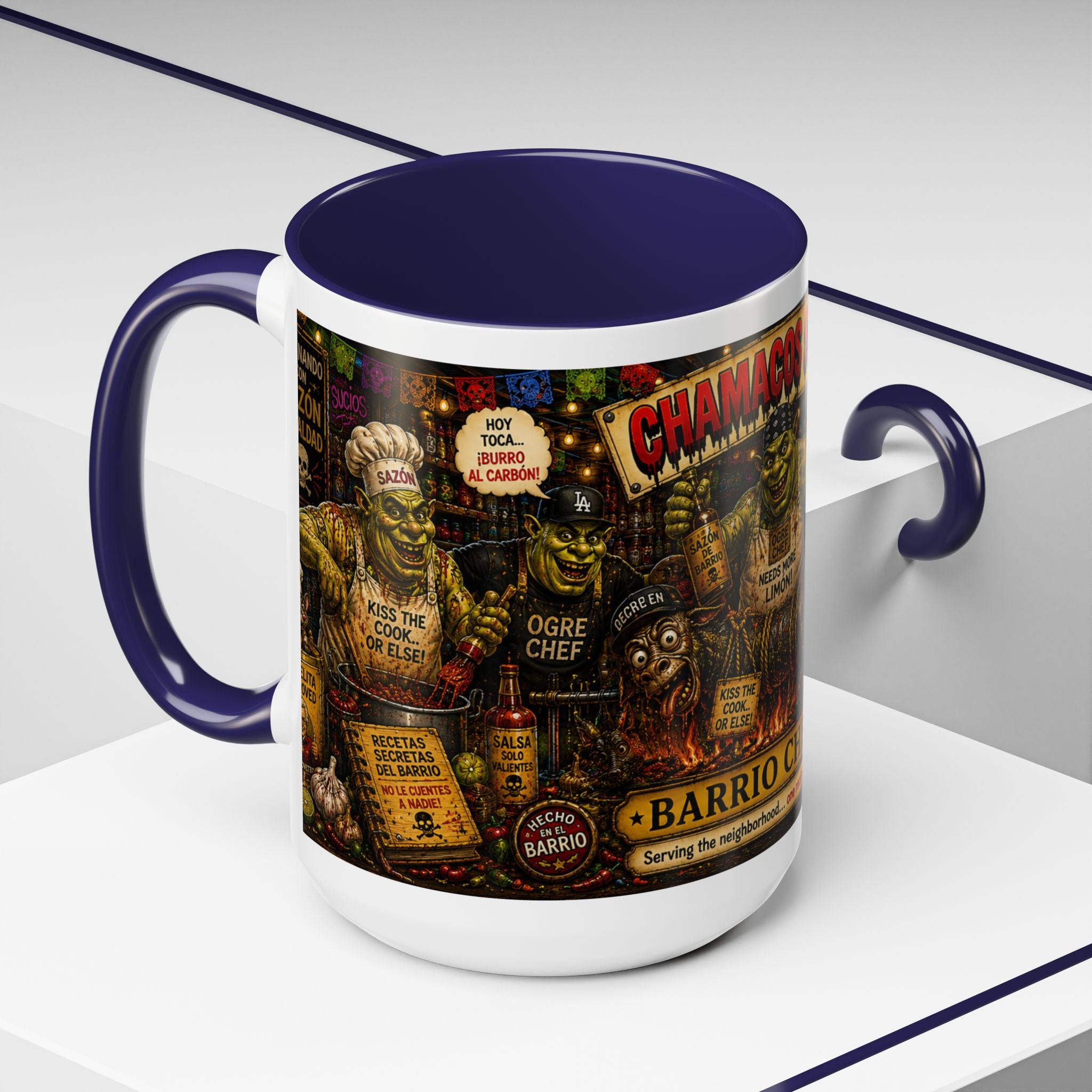 Barrio Chefs – Chamacos Sucios 11oz & 15oz Coffee Mug