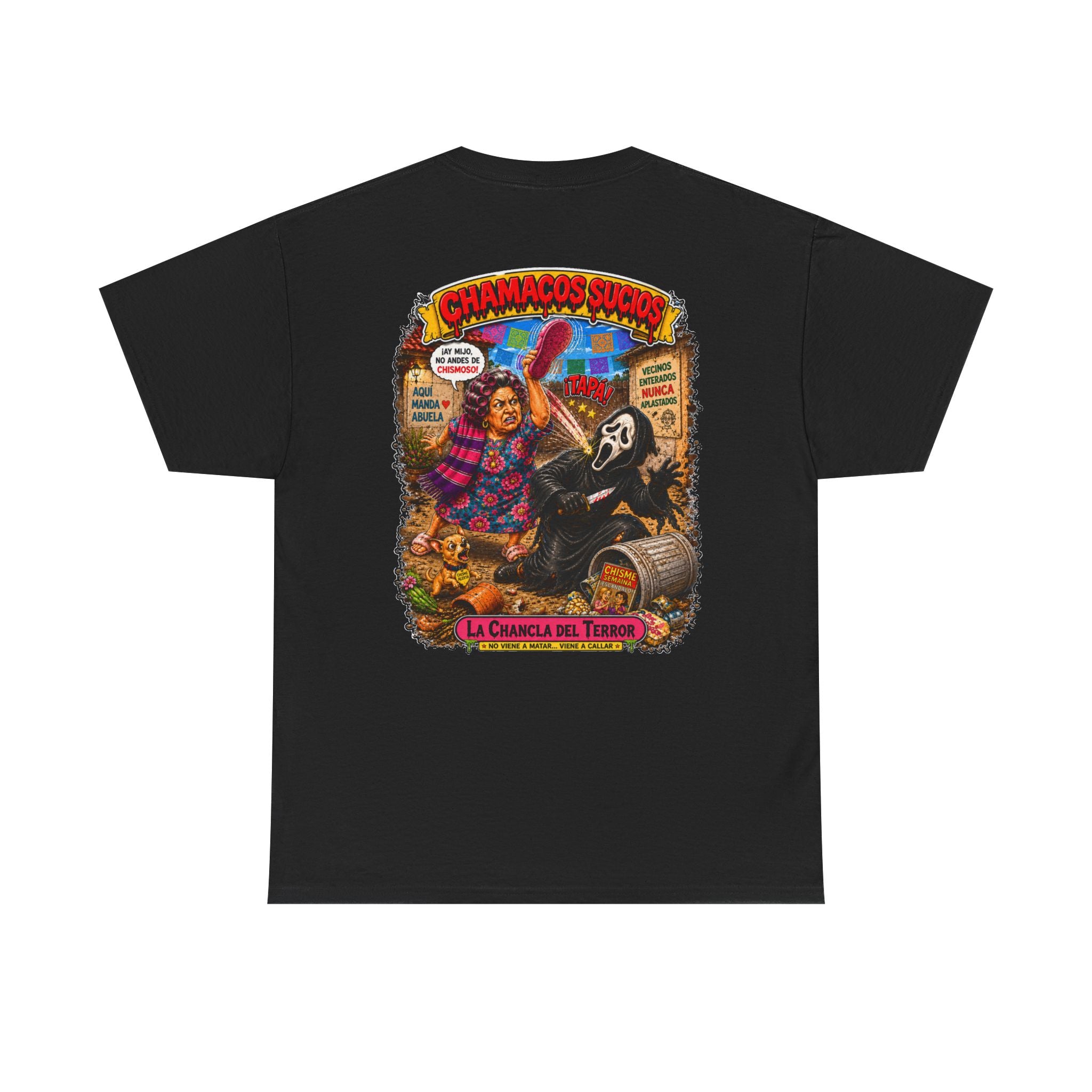 La Chancla del Terror™ | Chamacos Sucios Apparel Edition