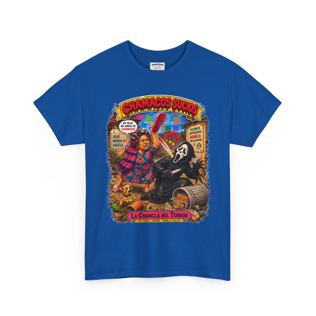 La Chancla del Terror™ | Chamacos Sucios Apparel Edition