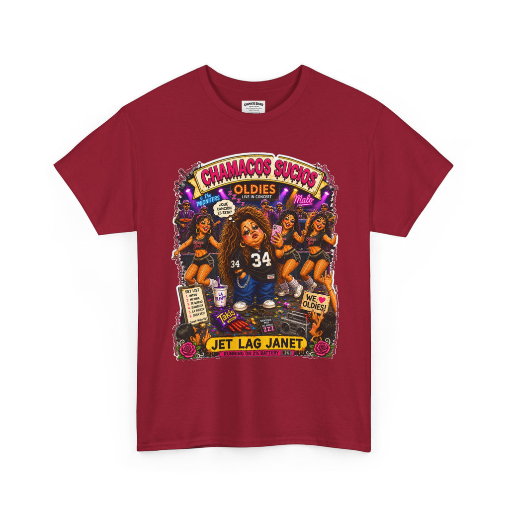Jet Lag Janet™ | Chamacos Sucios Apparel Edition