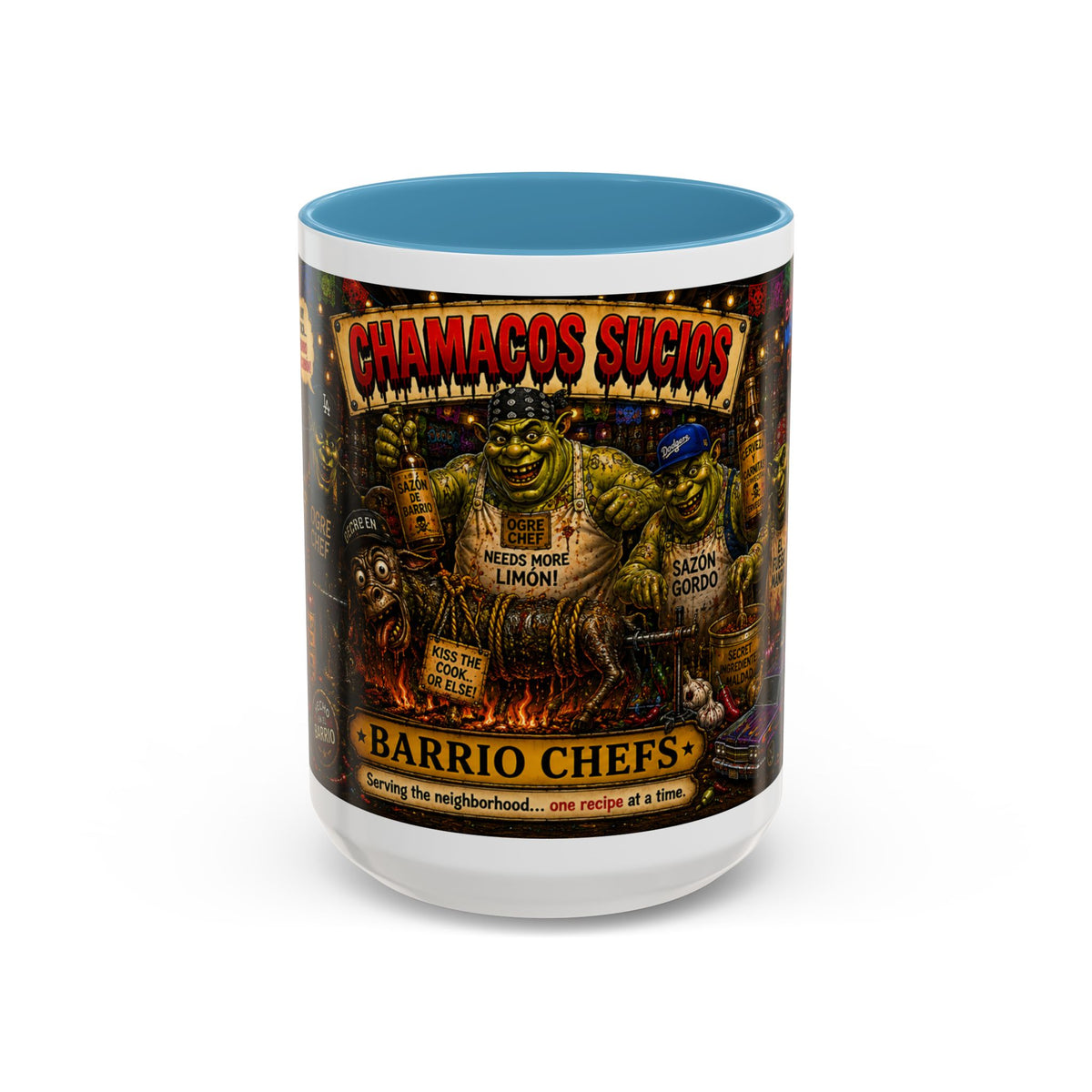 Barrio Chefs – Chamacos Sucios 11oz & 15oz Coffee Mug