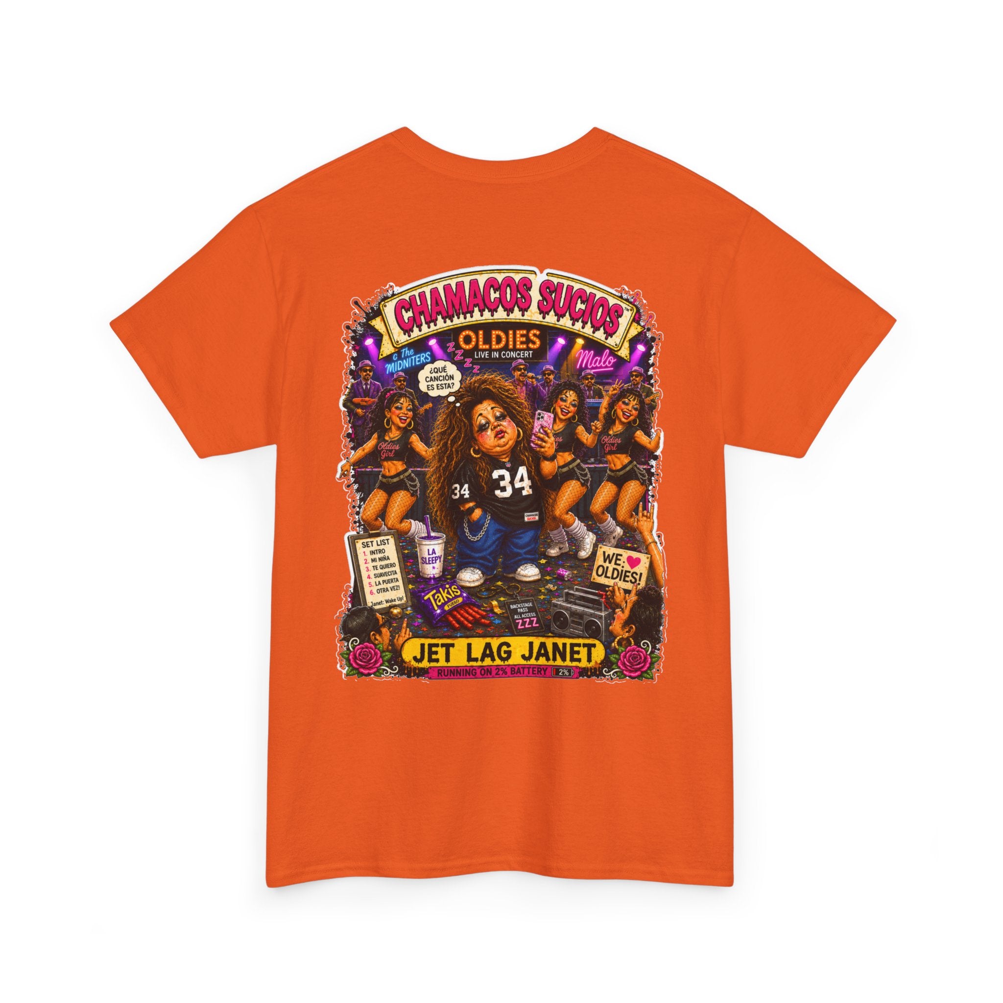 Jet Lag Janet™ | Chamacos Sucios Apparel Edition