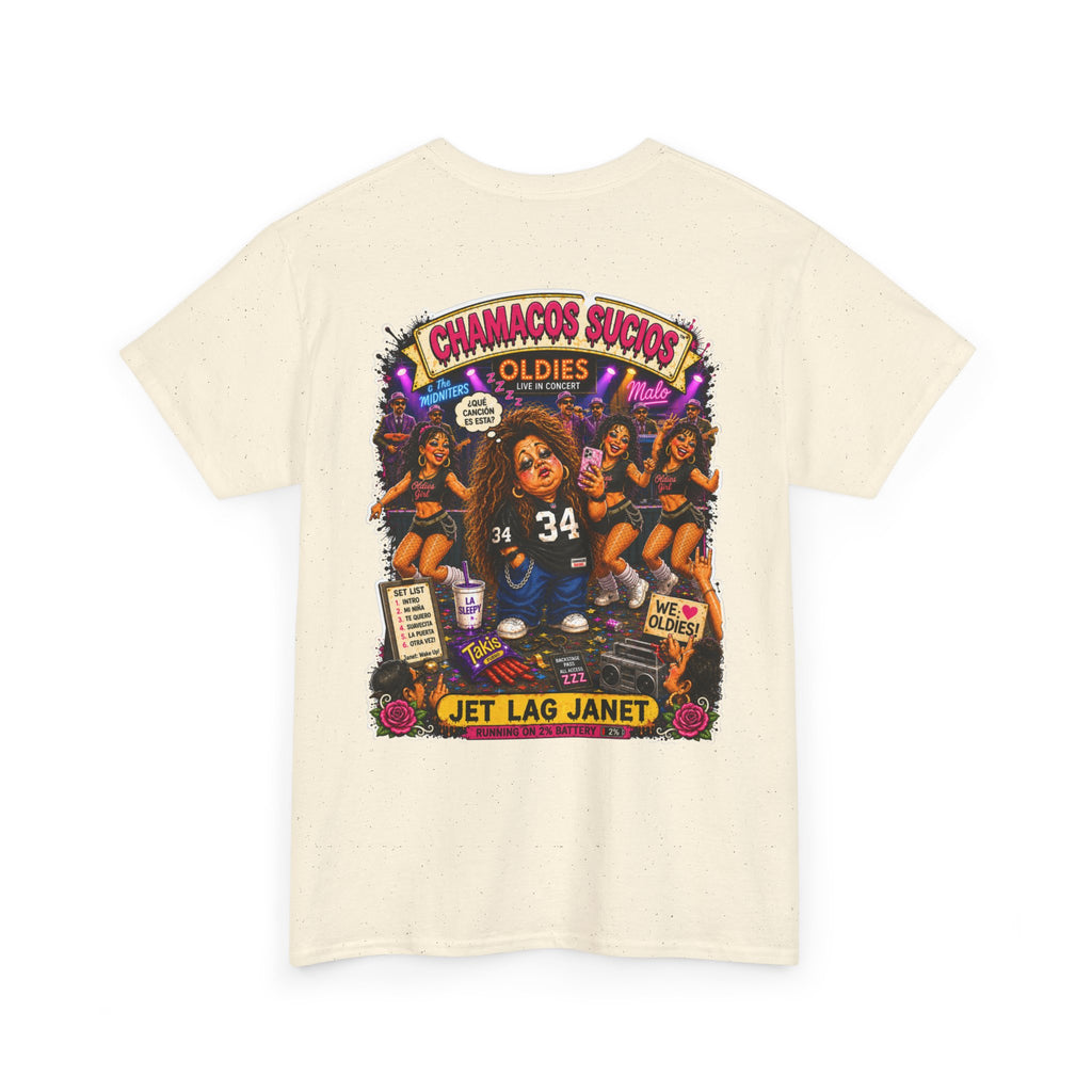 Jet Lag Janet™ | Chamacos Sucios Apparel Edition