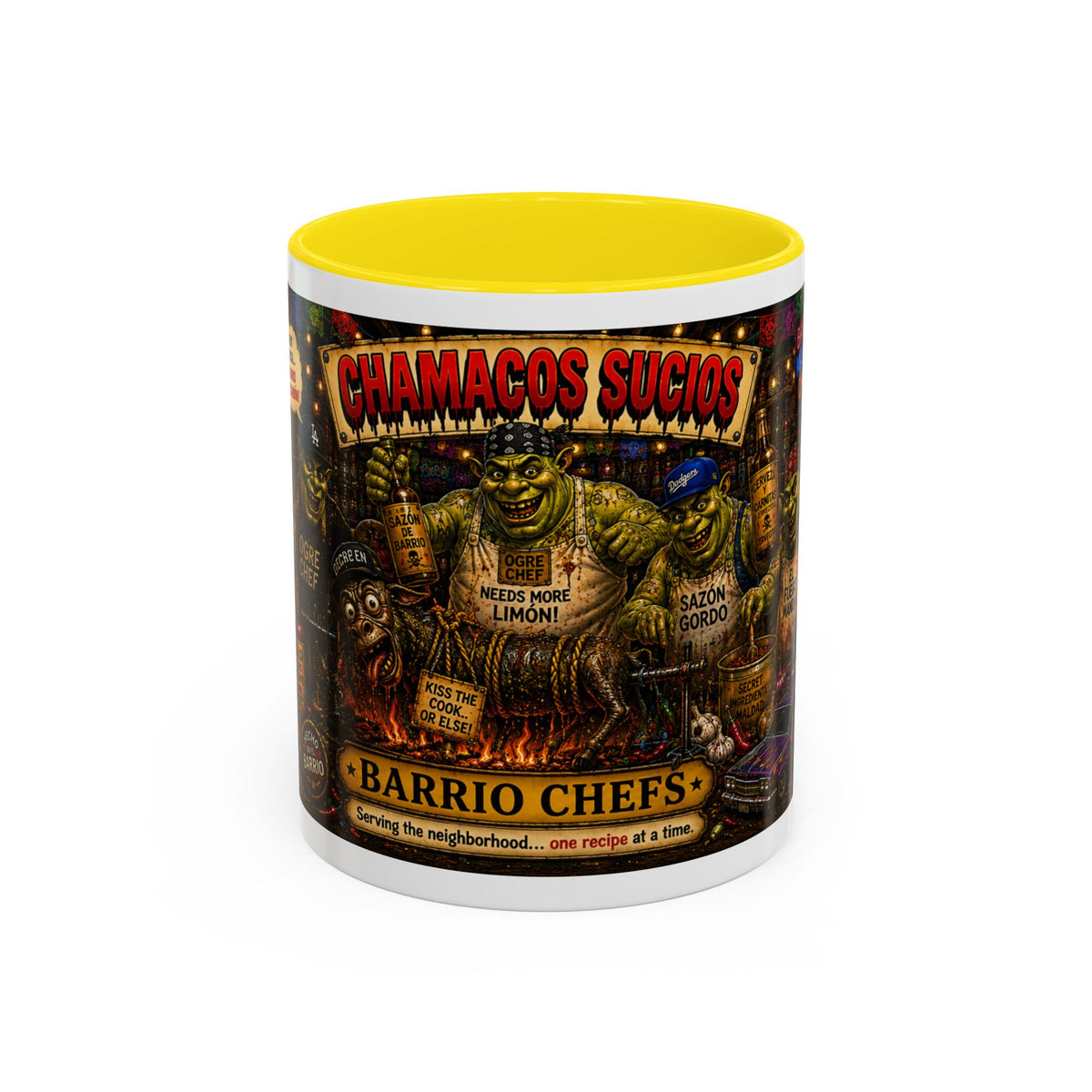 Barrio Chefs – Chamacos Sucios 11oz & 15oz Coffee Mug