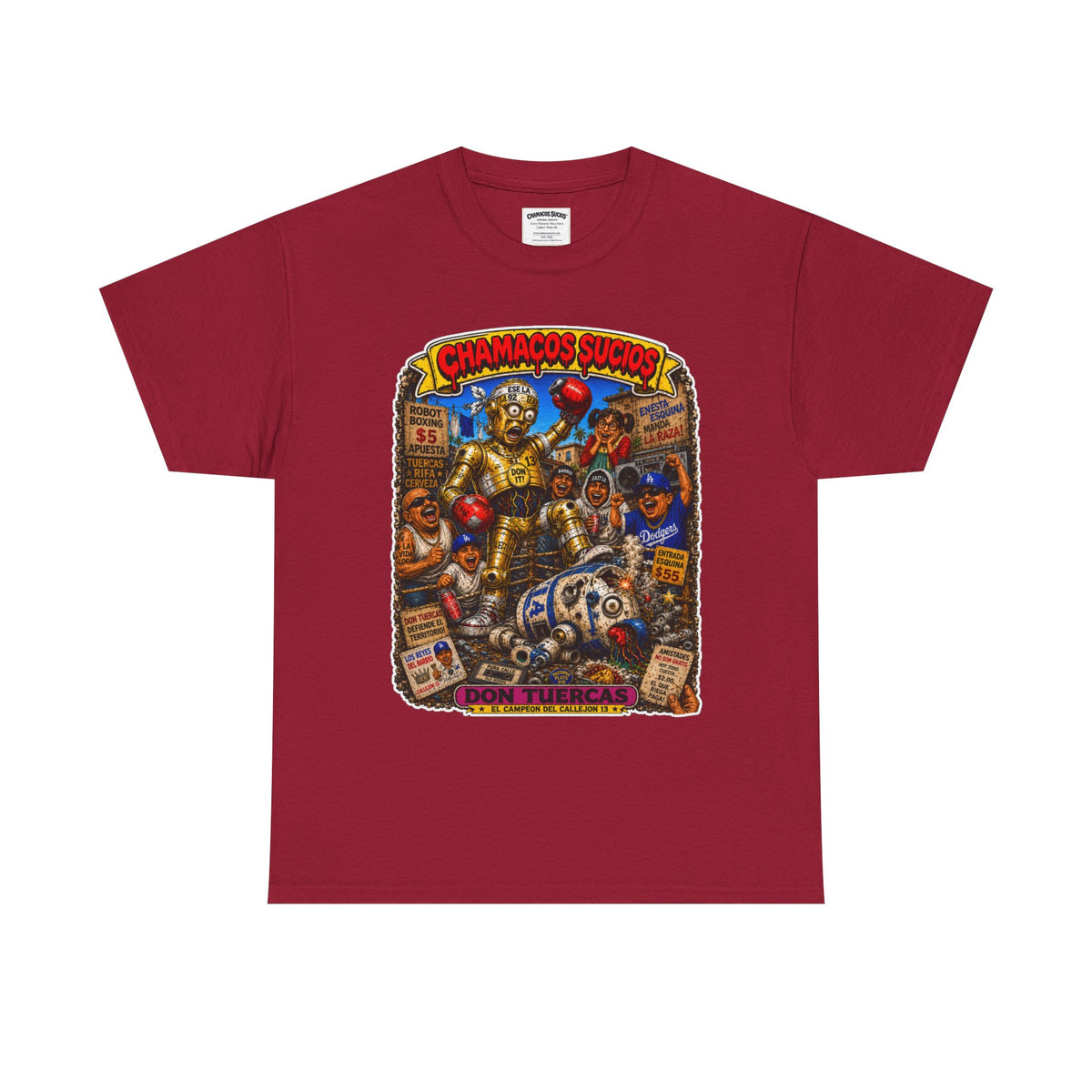 Don Tuercas™ | Chamacos Sucios Apparel Edition