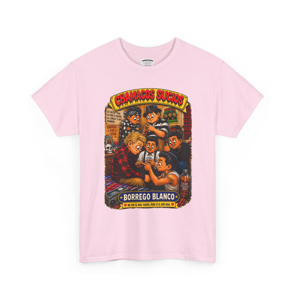 Borrego Blanco™ | Chamacos Sucios Apparel Edition