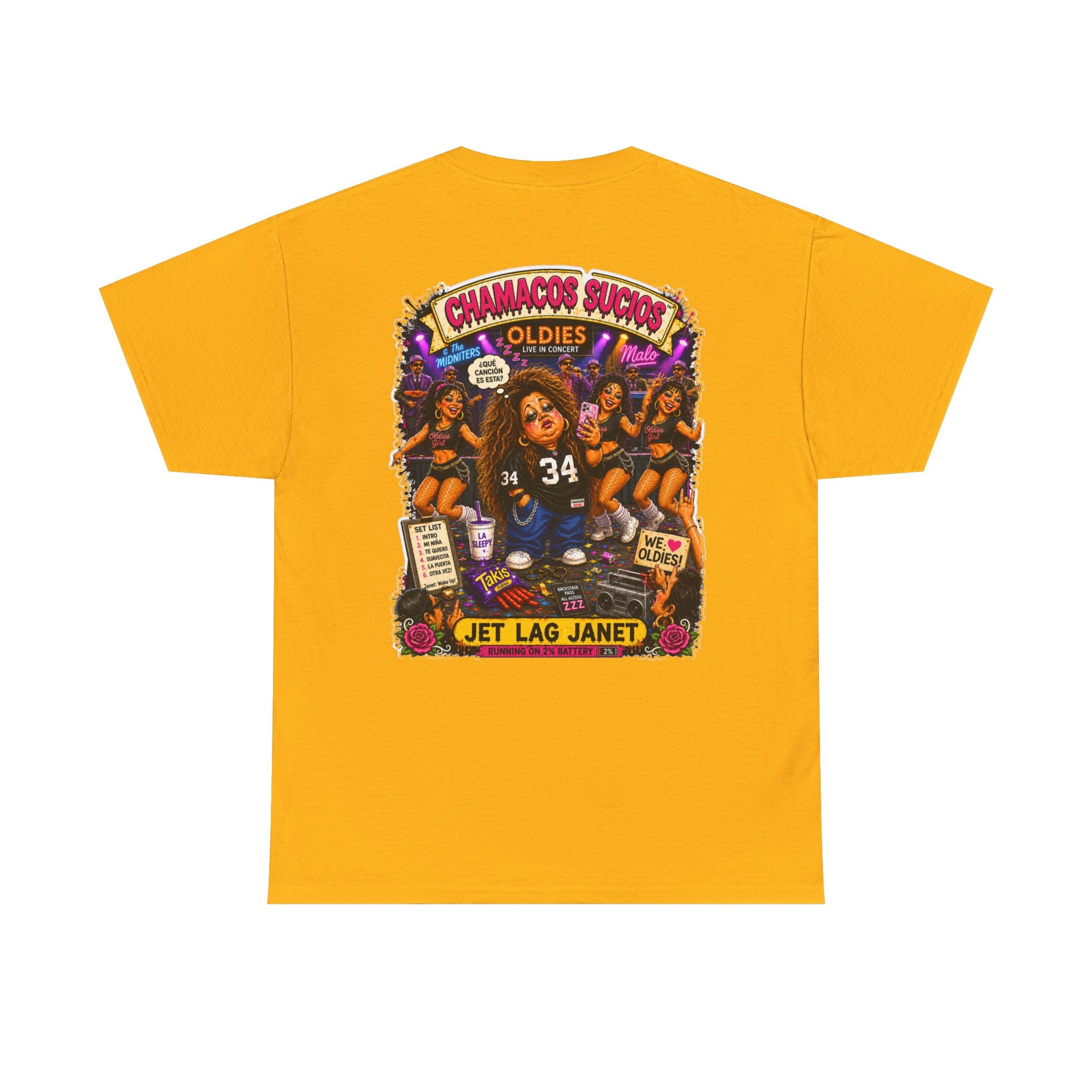 Jet Lag Janet™ | Chamacos Sucios Apparel Edition