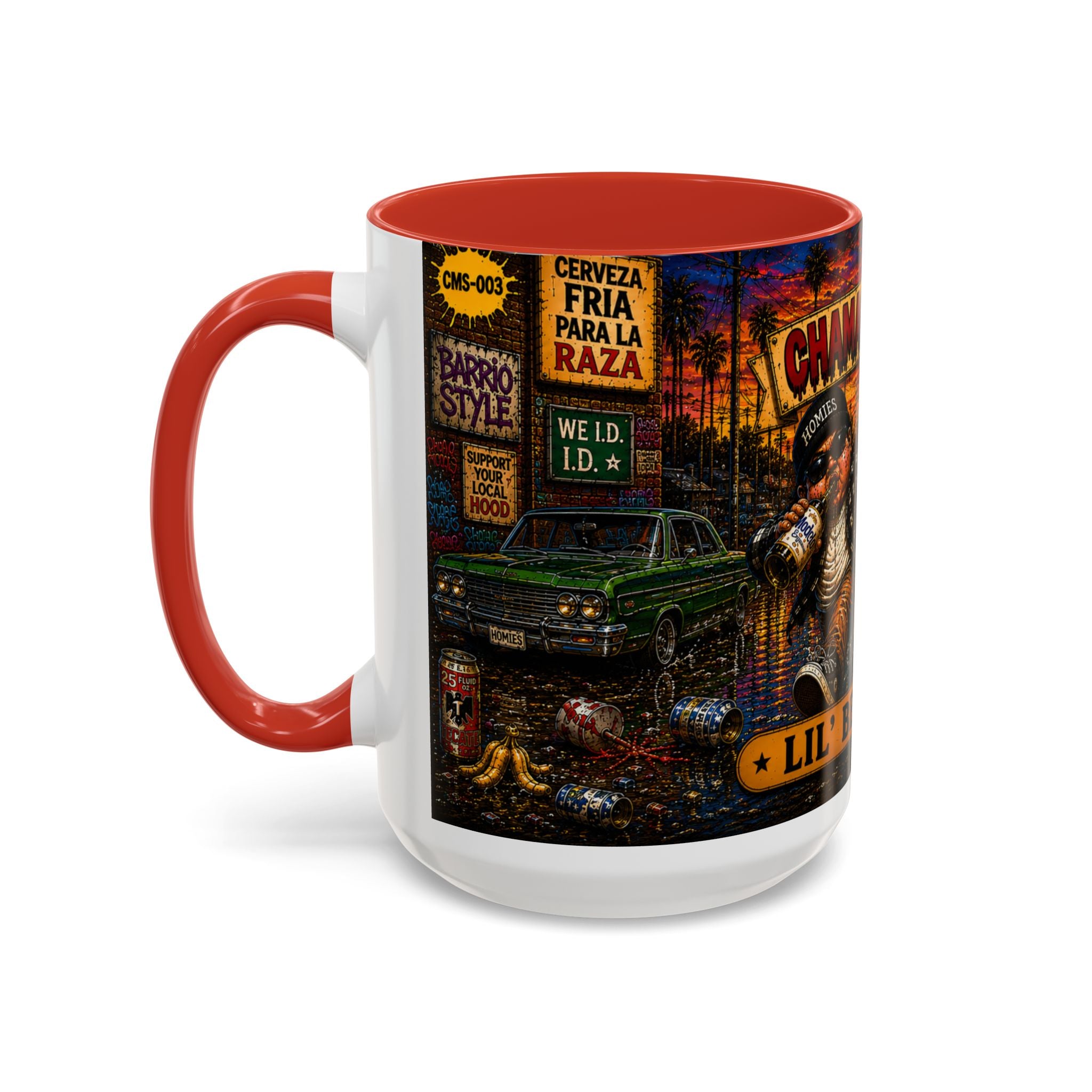 Lil’ Beer Runner | Accent Coffee Mug (11oz & 15oz)