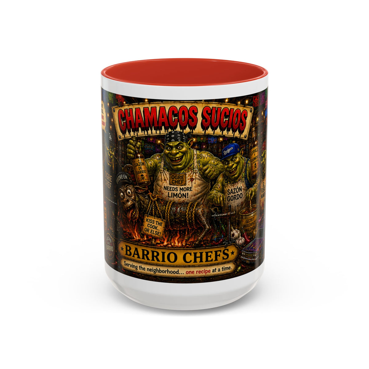 Barrio Chefs – Chamacos Sucios 11oz & 15oz Coffee Mug