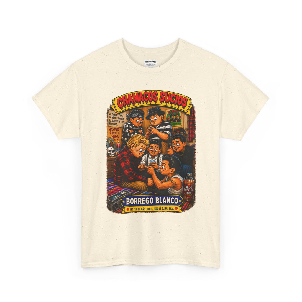 Borrego Blanco™ | Chamacos Sucios Apparel Edition