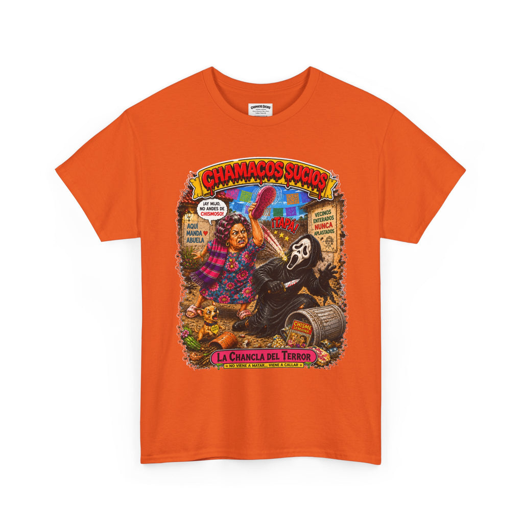 La Chancla del Terror™ | Chamacos Sucios Apparel Edition