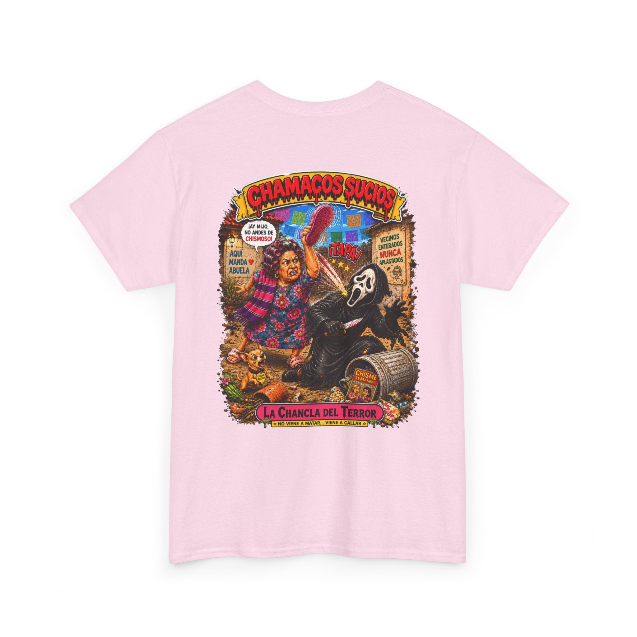 La Chancla del Terror™ | Chamacos Sucios Apparel Edition