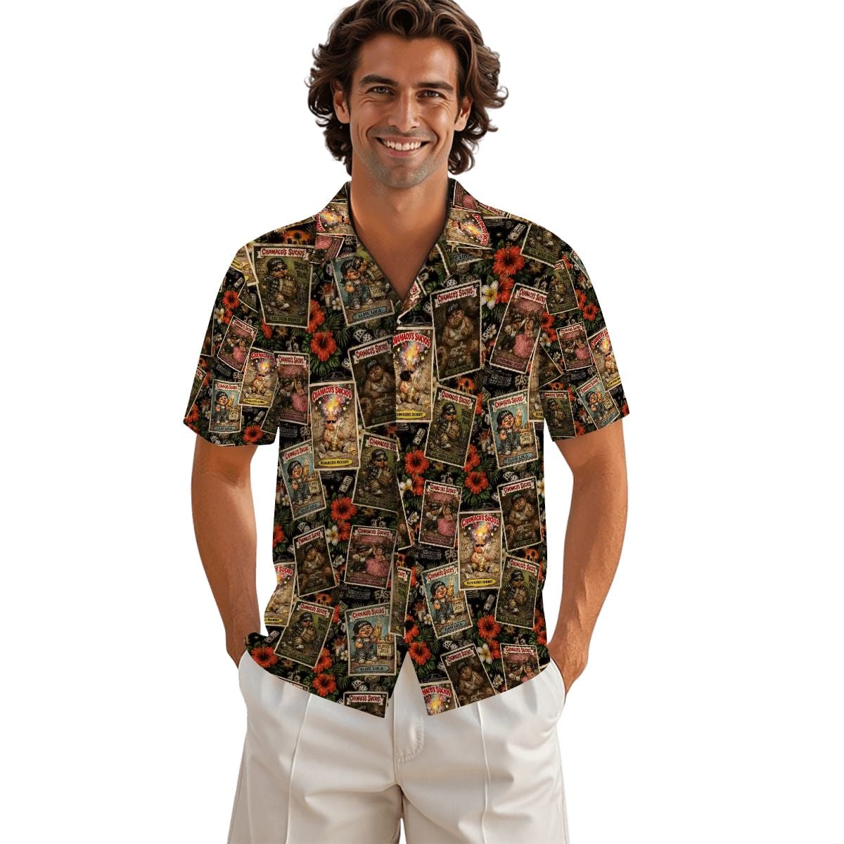 Chamacos Sucios™ Series 1 Hawaiian Shirt – East Los Edition