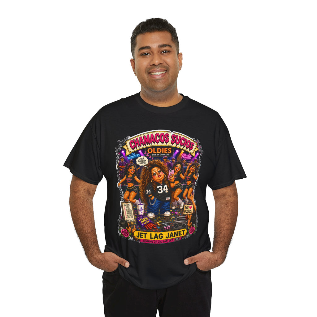 Jet Lag Janet™ | Chamacos Sucios Apparel Edition