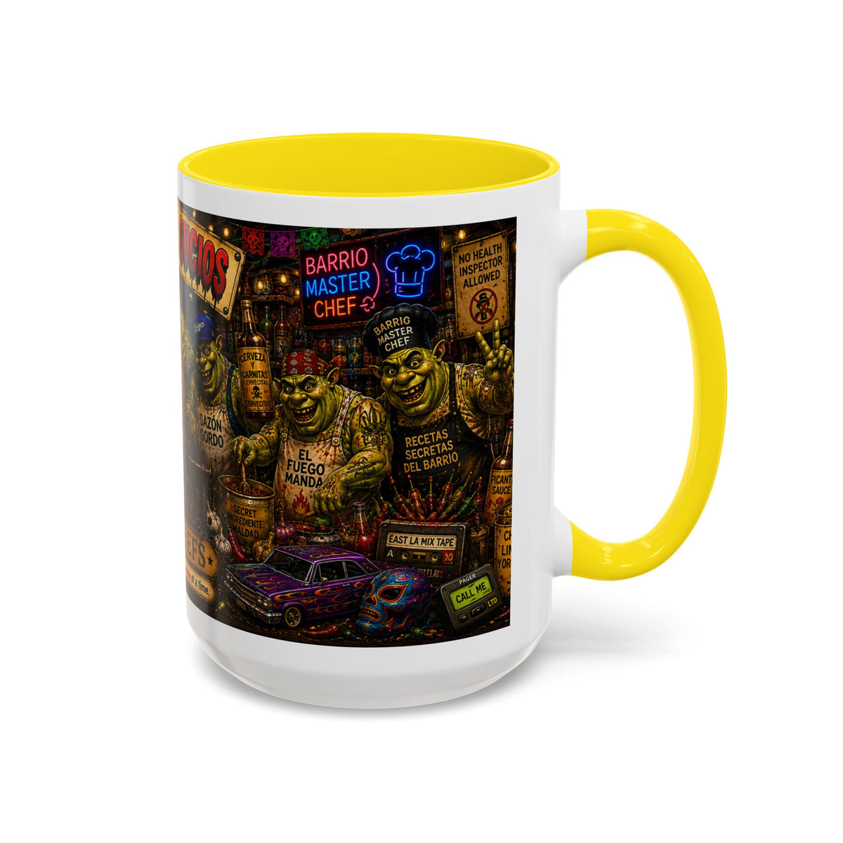 Barrio Chefs – Chamacos Sucios 11oz & 15oz Coffee Mug