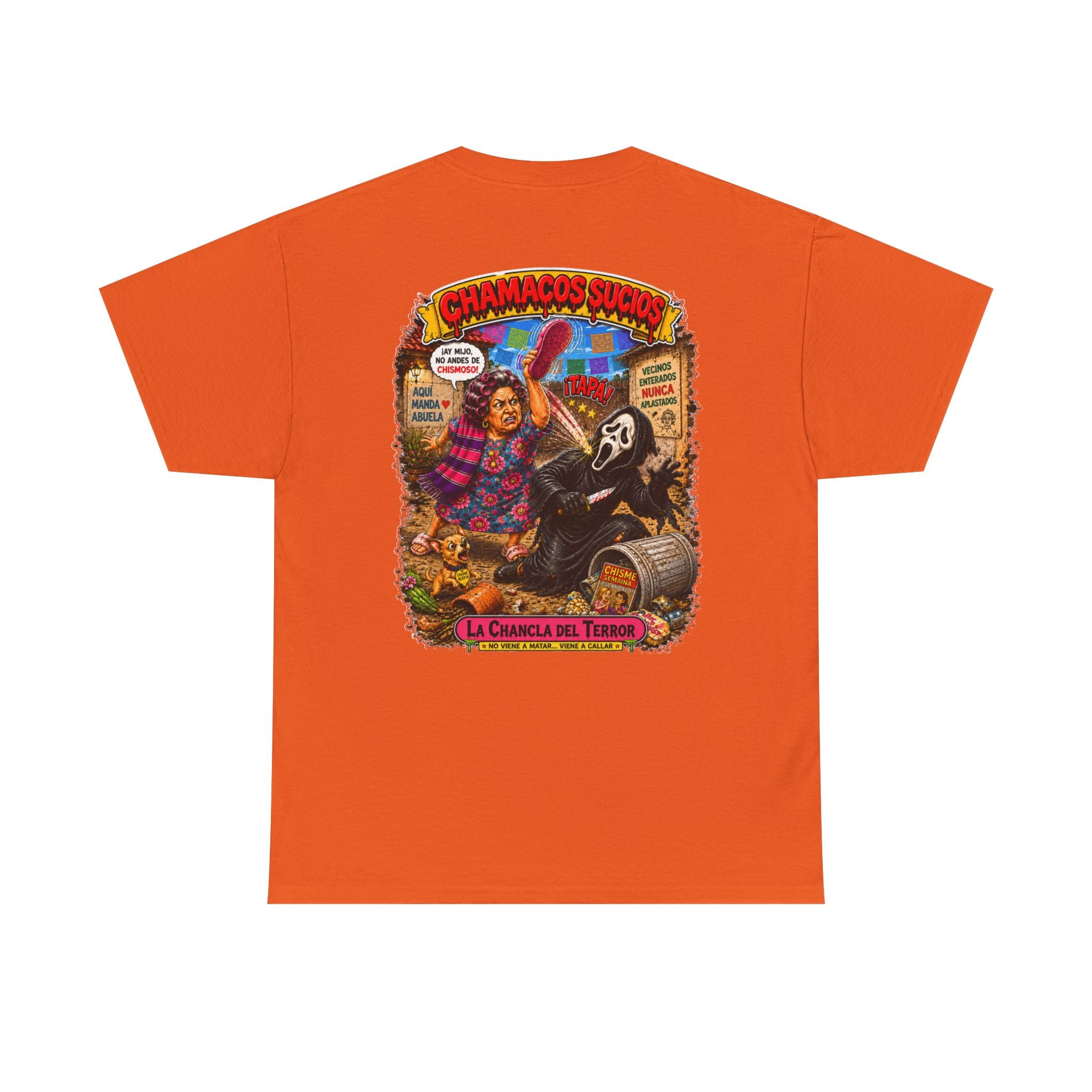 La Chancla del Terror™ | Chamacos Sucios Apparel Edition